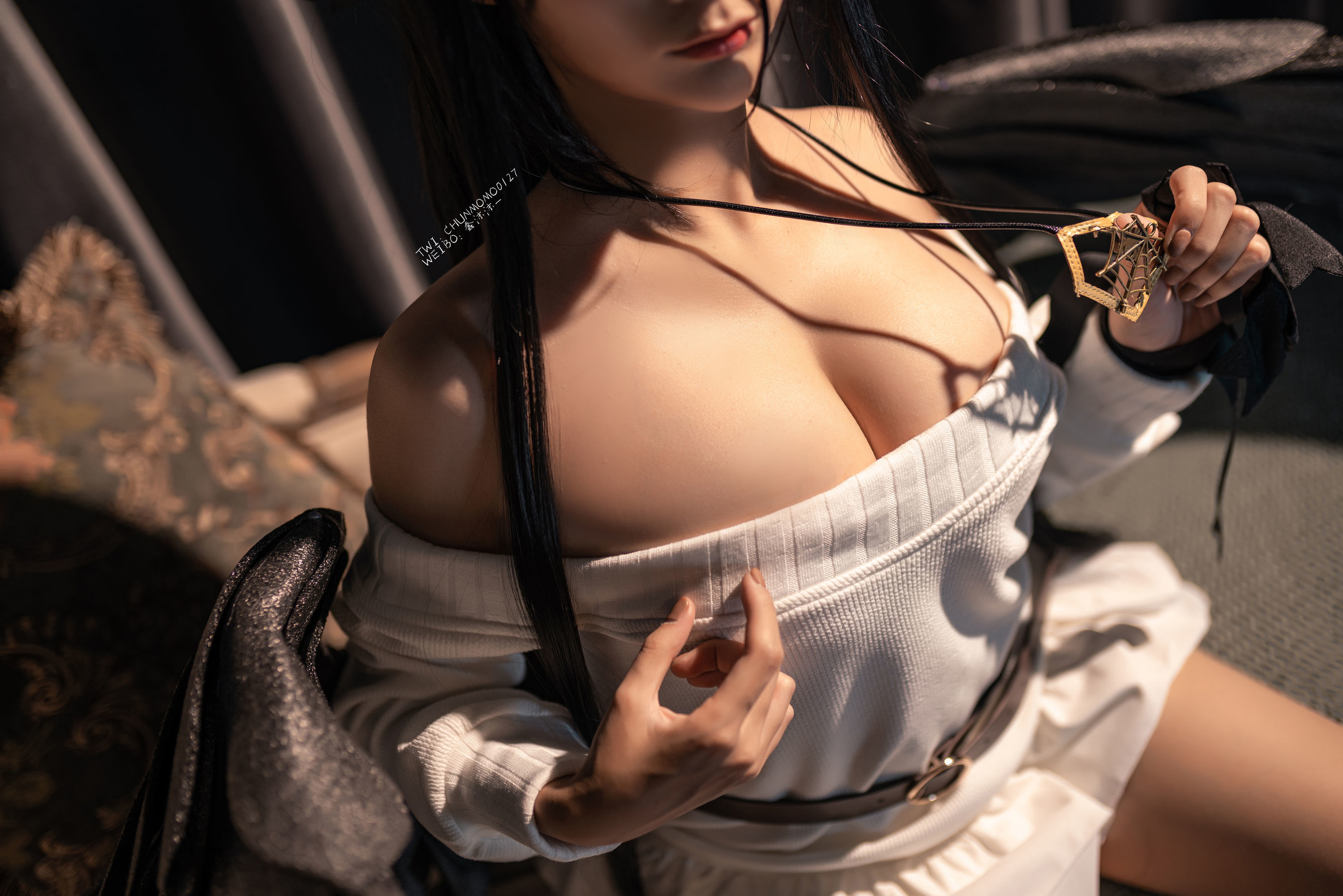 [网红COSER] 动漫博主蠢沫沫 - 雅儿贝德毛衣