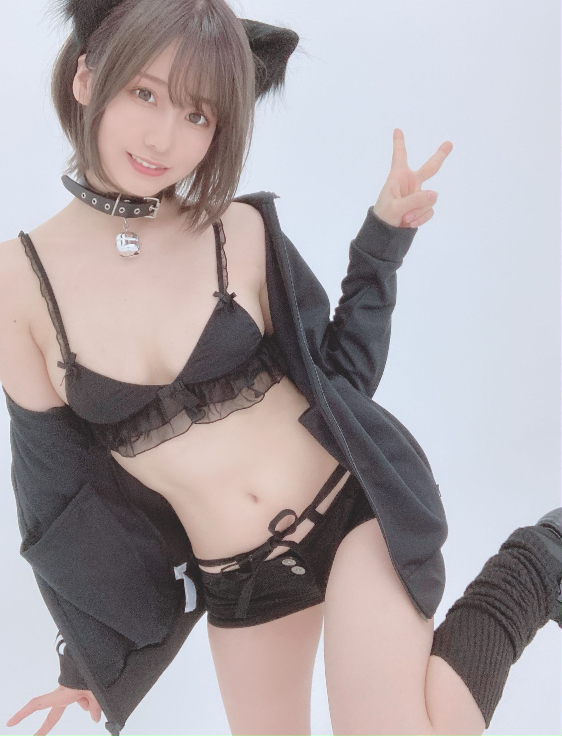 [网红COSER] 日本甜美COSERけんけん[fantia] 2020.08 黒猫