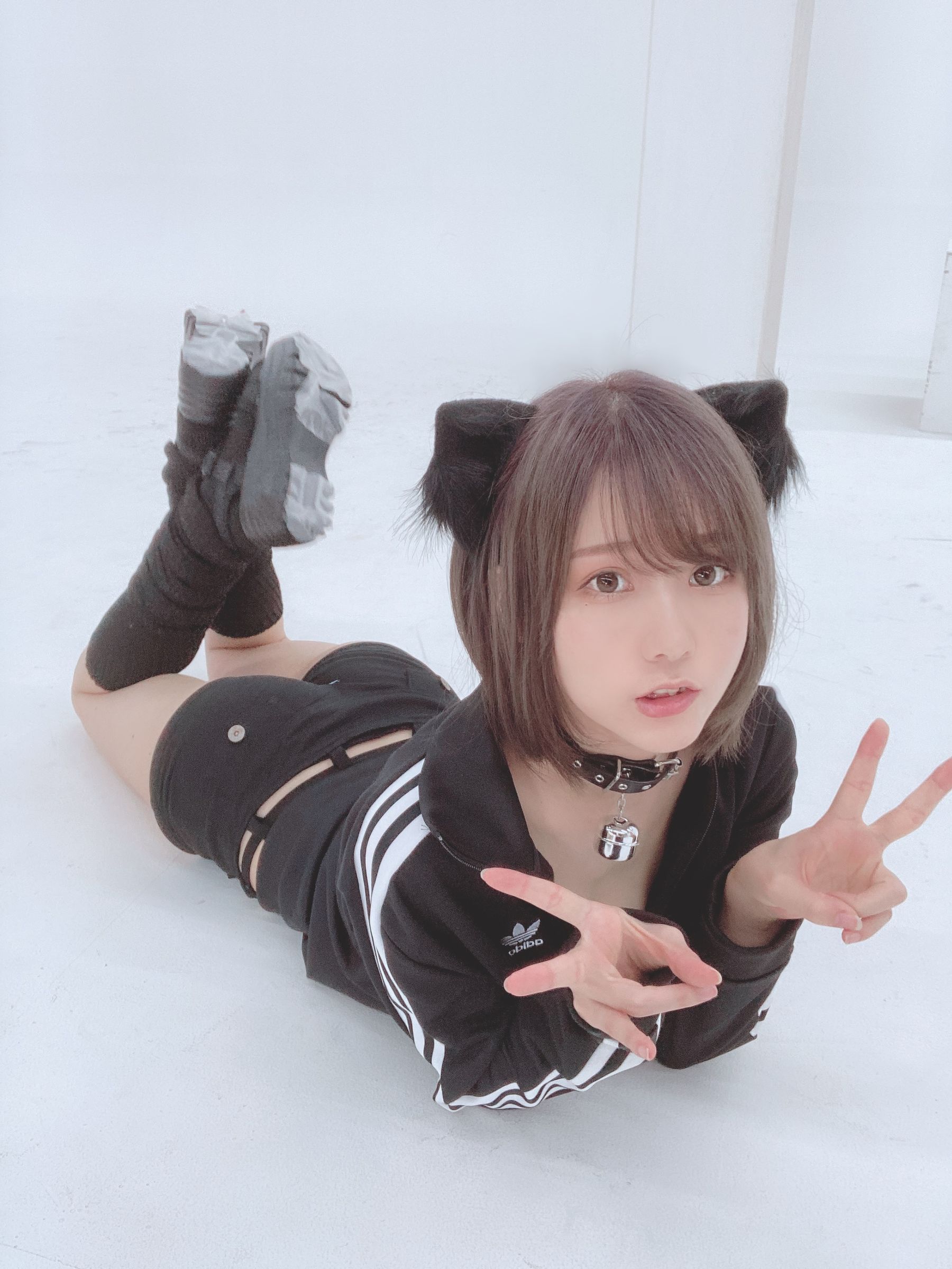 [网红COSER] 日本甜美COSERけんけん[fantia] 2020.08 黒猫