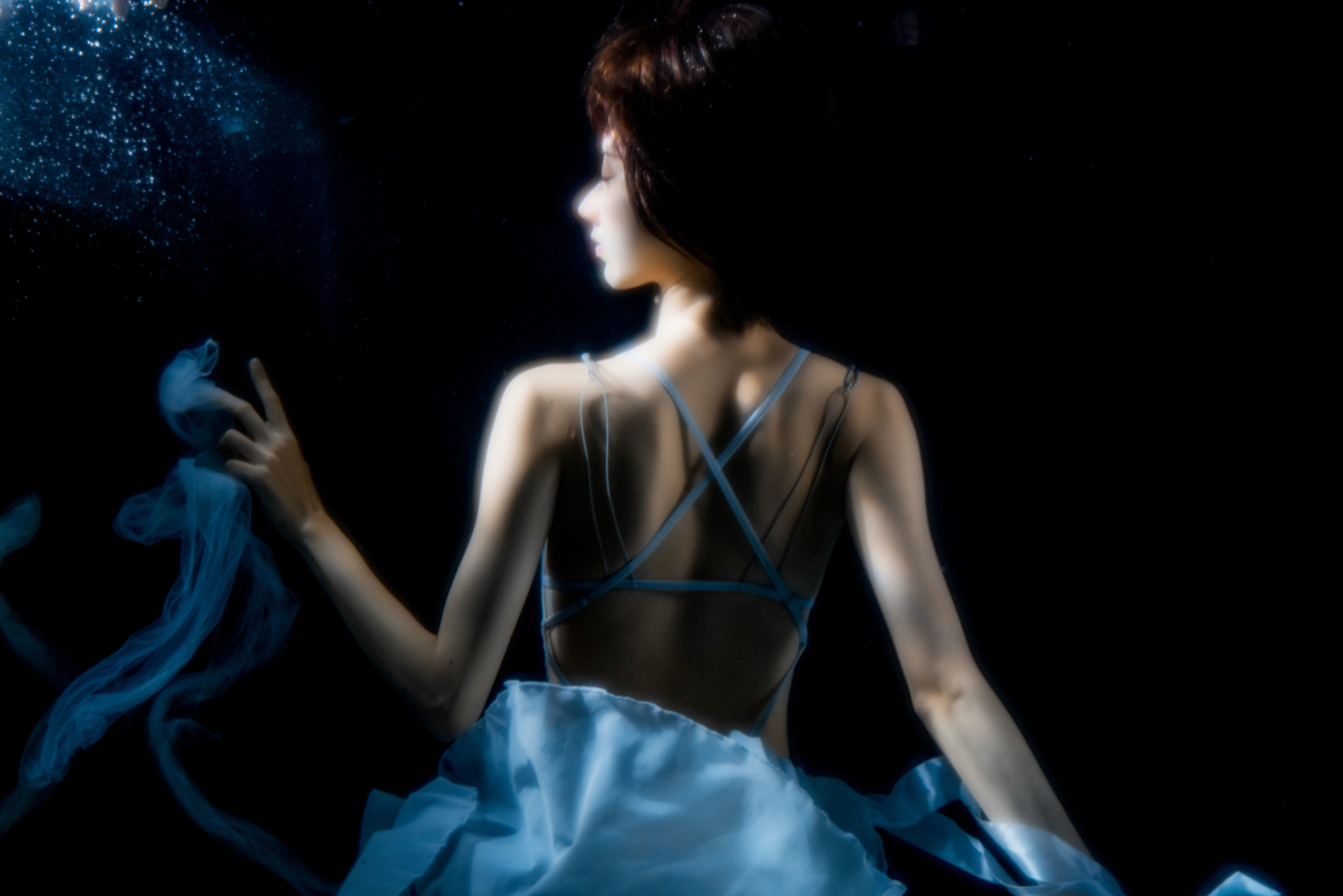 [网红COSER] 萌系小姐姐木绵绵OwO - 清澈水下