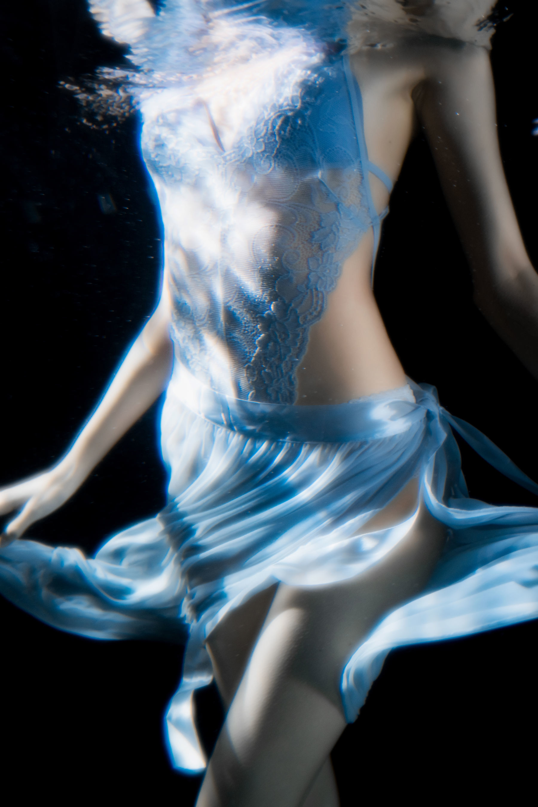 [网红COSER] 萌系小姐姐木绵绵OwO - 清澈水下
