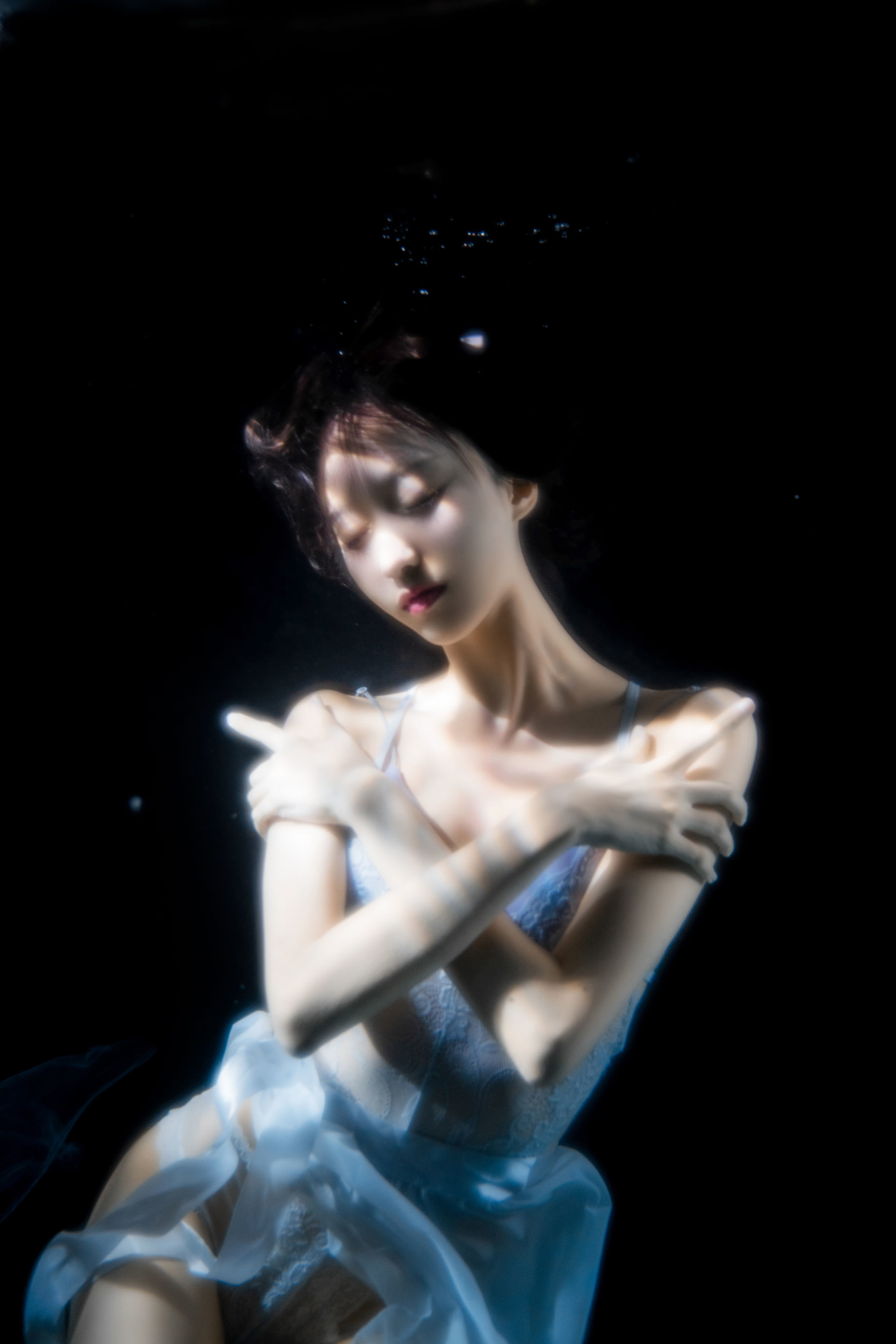 [网红COSER] 萌系小姐姐木绵绵OwO - 清澈水下