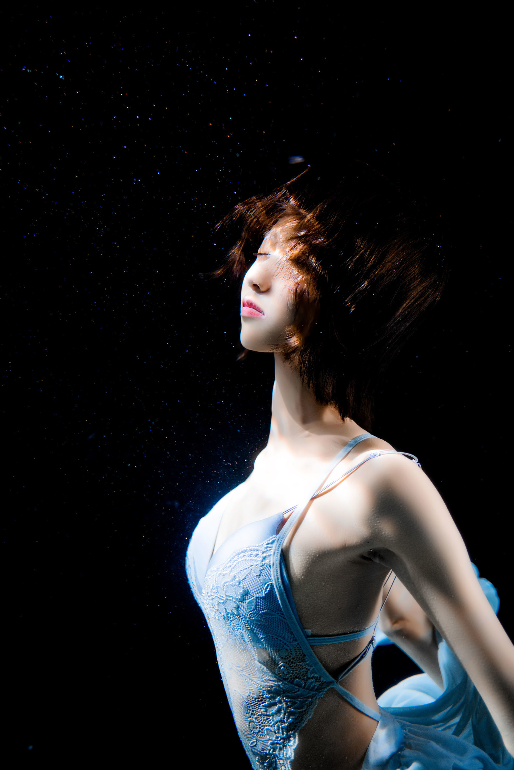 [网红COSER] 萌系小姐姐木绵绵OwO - 清澈水下
