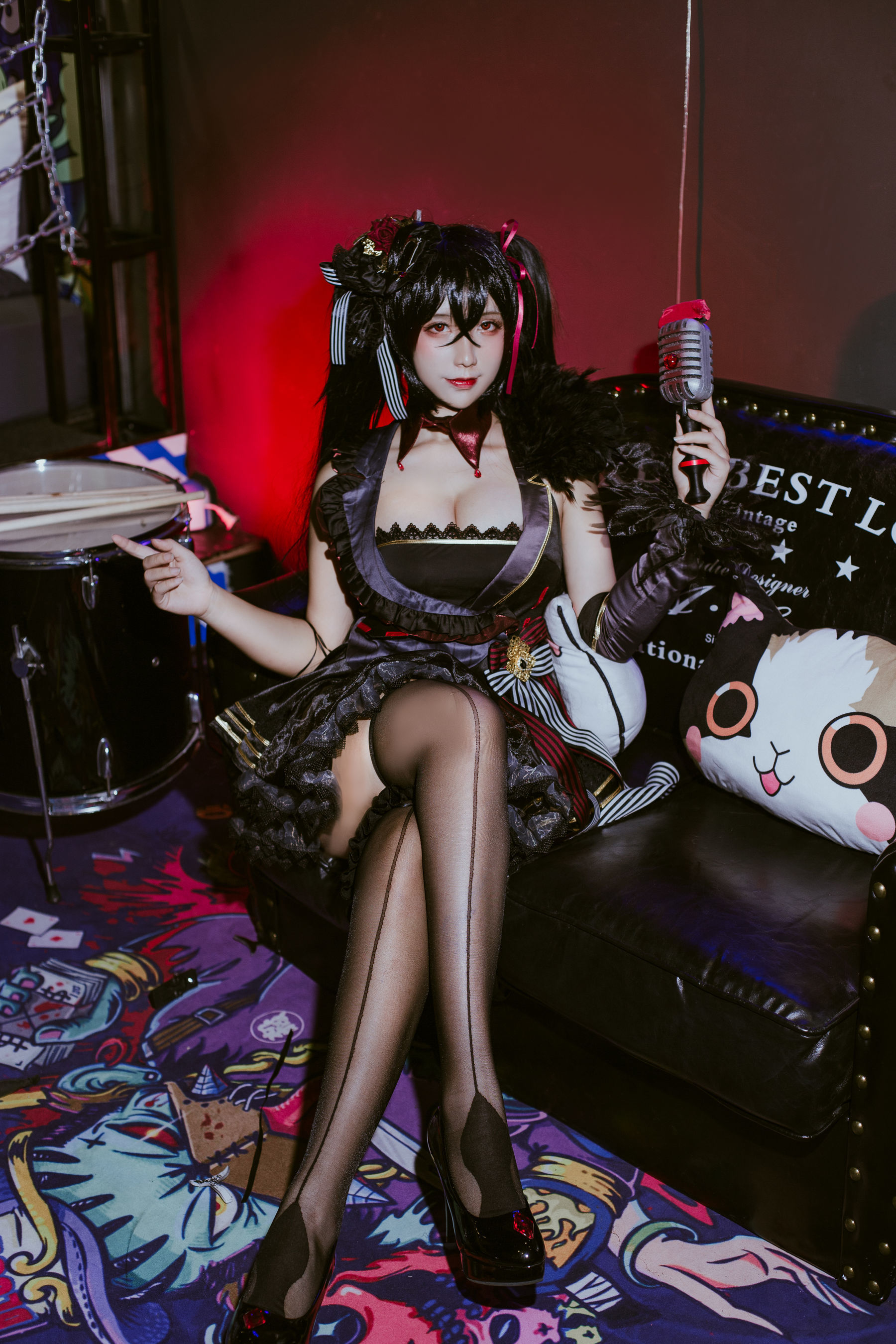[网红COSER] 动漫博主九曲Jean - 大凤打歌服