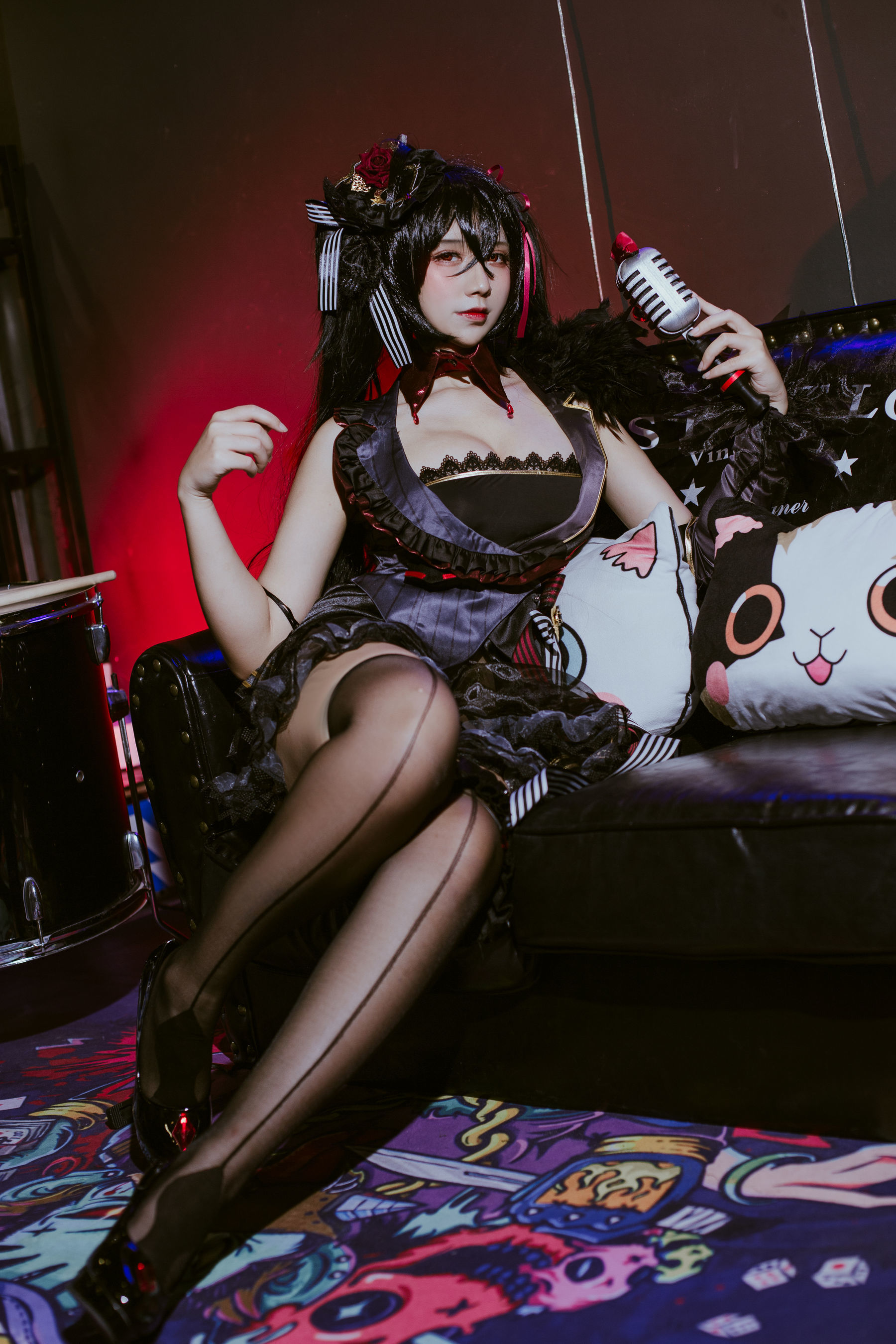 [网红COSER] 动漫博主九曲Jean - 大凤打歌服