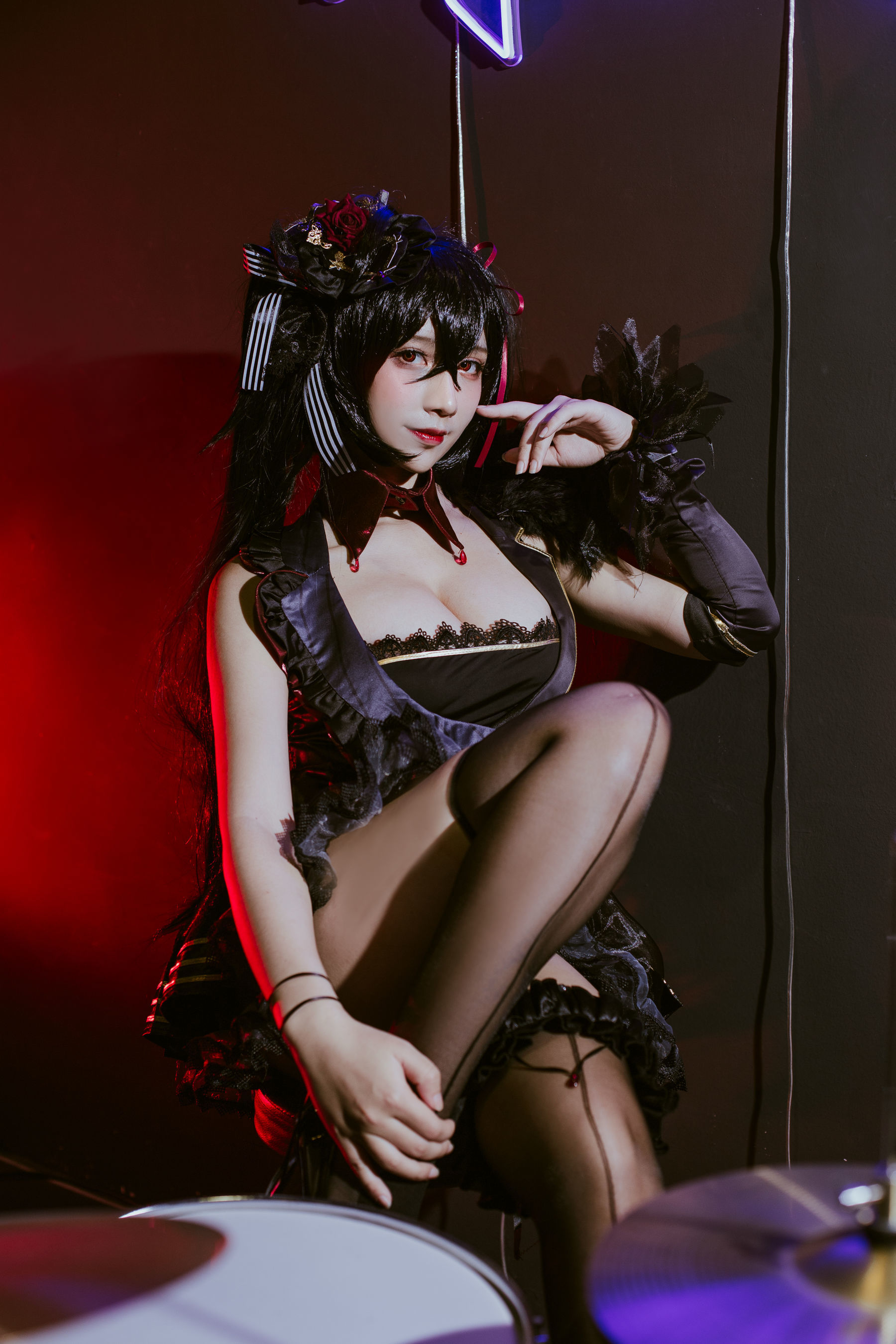 [网红COSER] 动漫博主九曲Jean - 大凤打歌服