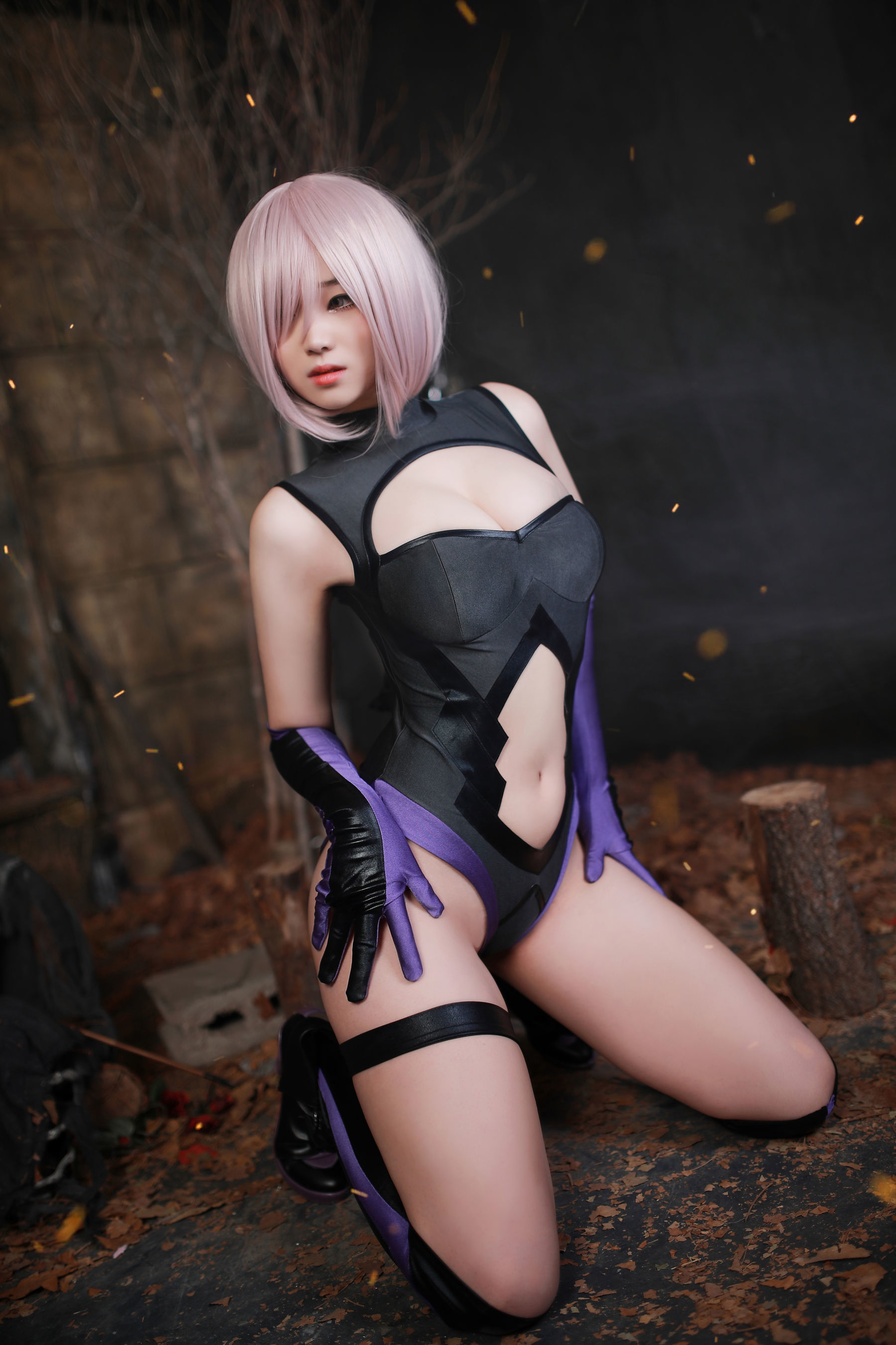 [网红COSER] 韩国妹子BamBi - Fate_Grand Order - Mash Kyrielight (Shielder)
