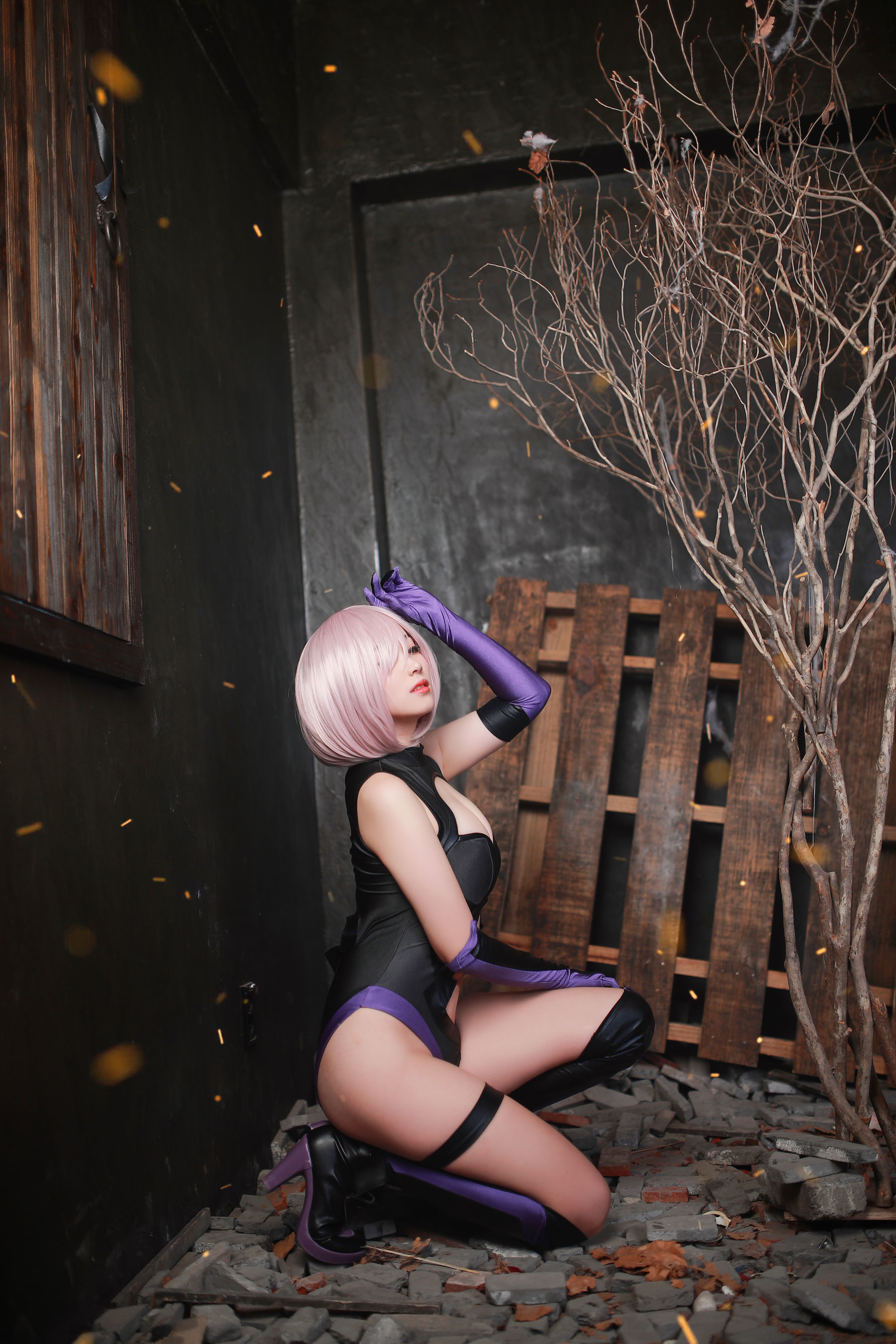 [网红COSER] 韩国妹子BamBi - Fate_Grand Order - Mash Kyrielight (Shielder)