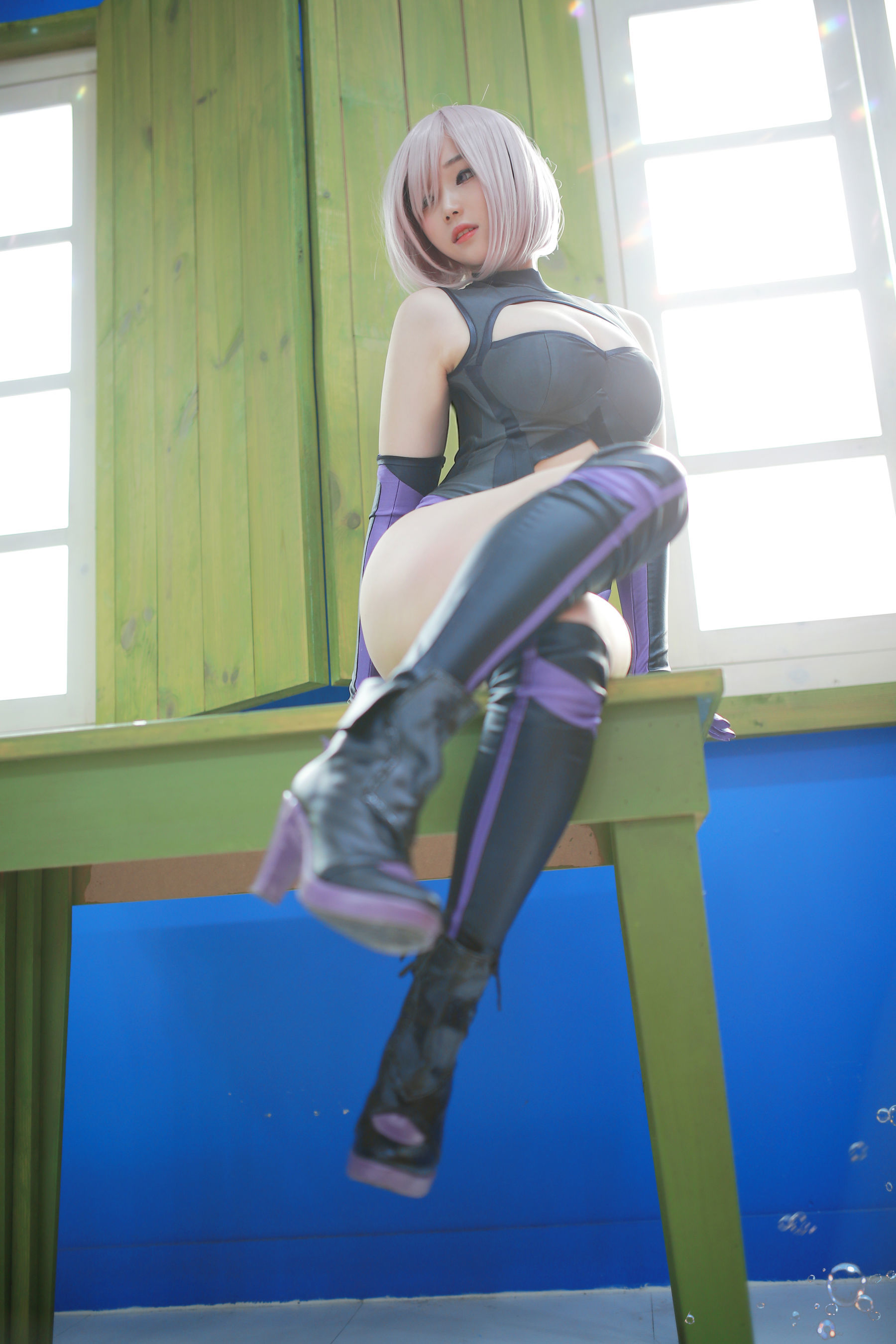 [网红COSER] 韩国妹子BamBi - Fate_Grand Order - Mash Kyrielight (Shielder)