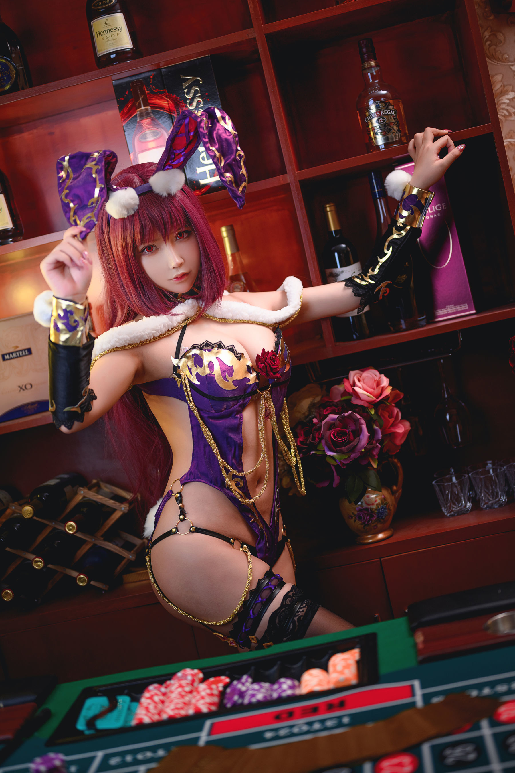 [网红COSER] 二次元妹子抱走莫子aa - 兔女郎