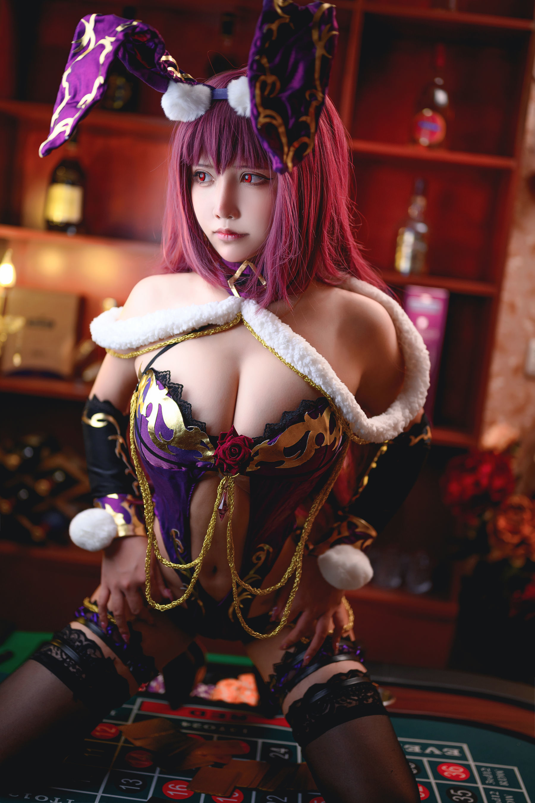 [网红COSER] 二次元妹子抱走莫子aa - 兔女郎