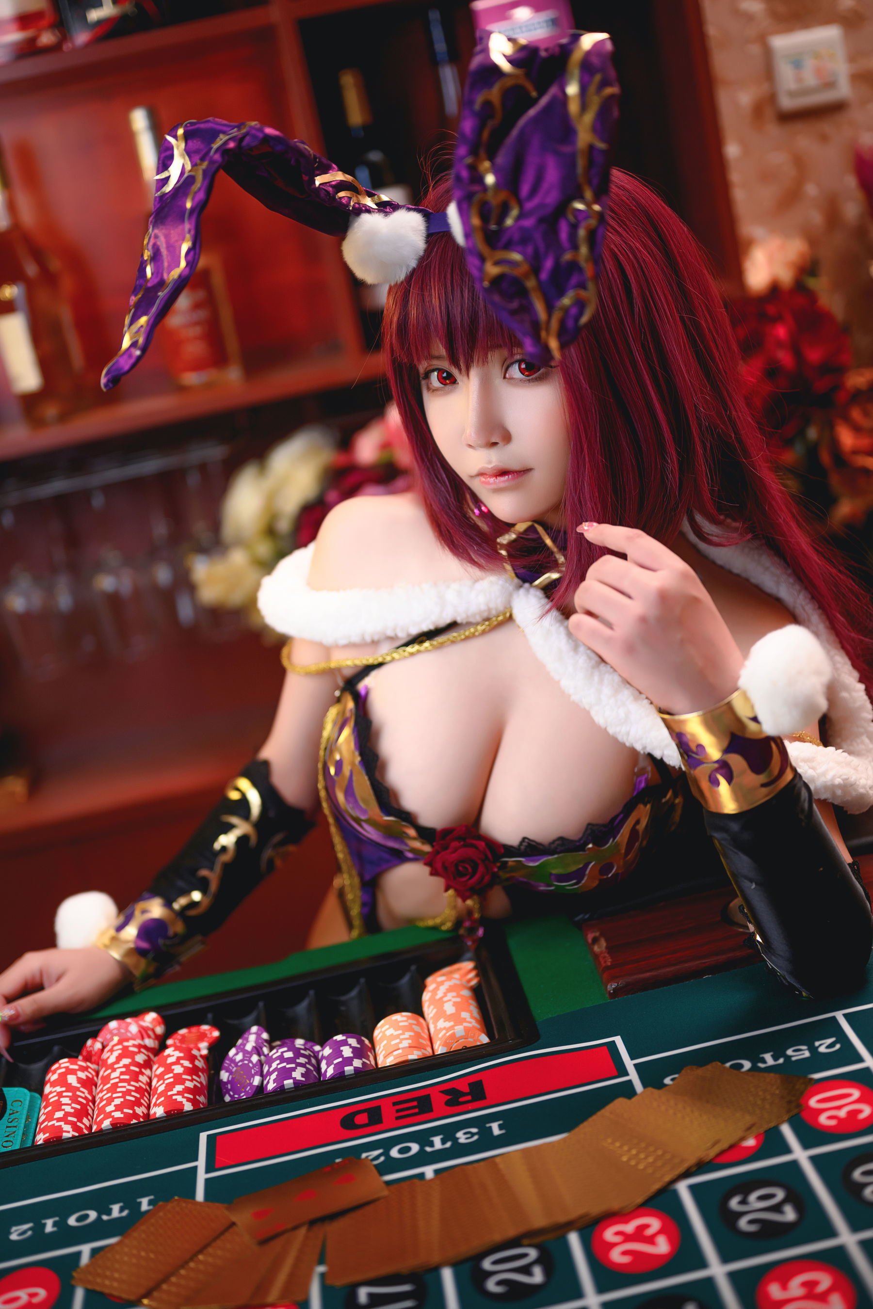 [网红COSER] 二次元妹子抱走莫子aa - 兔女郎