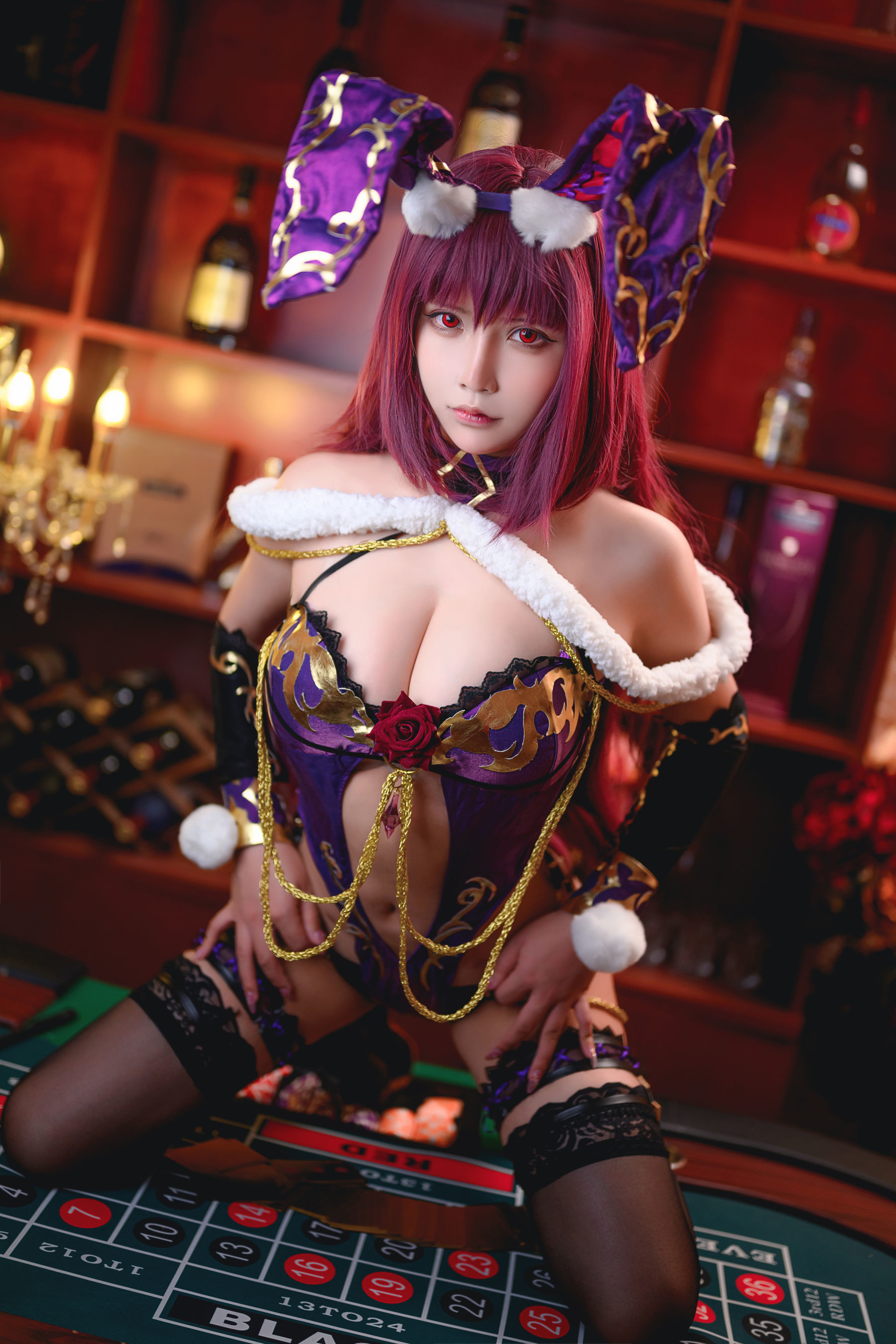 [网红COSER] 二次元妹子抱走莫子aa - 兔女郎