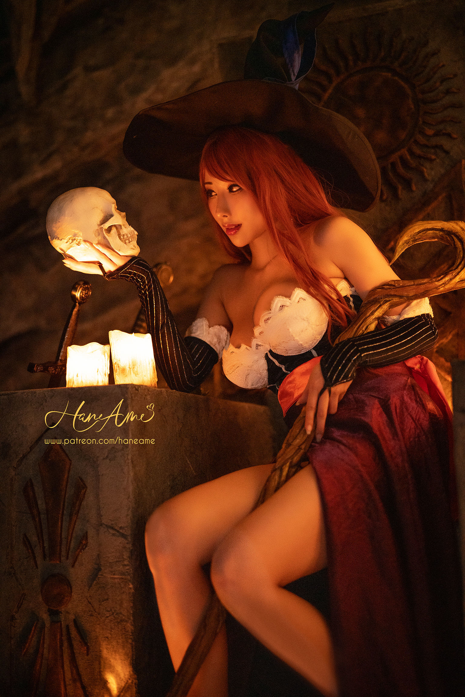 [网红COSER] Hane Ame 雨波 - 魔龙宝冠_术士