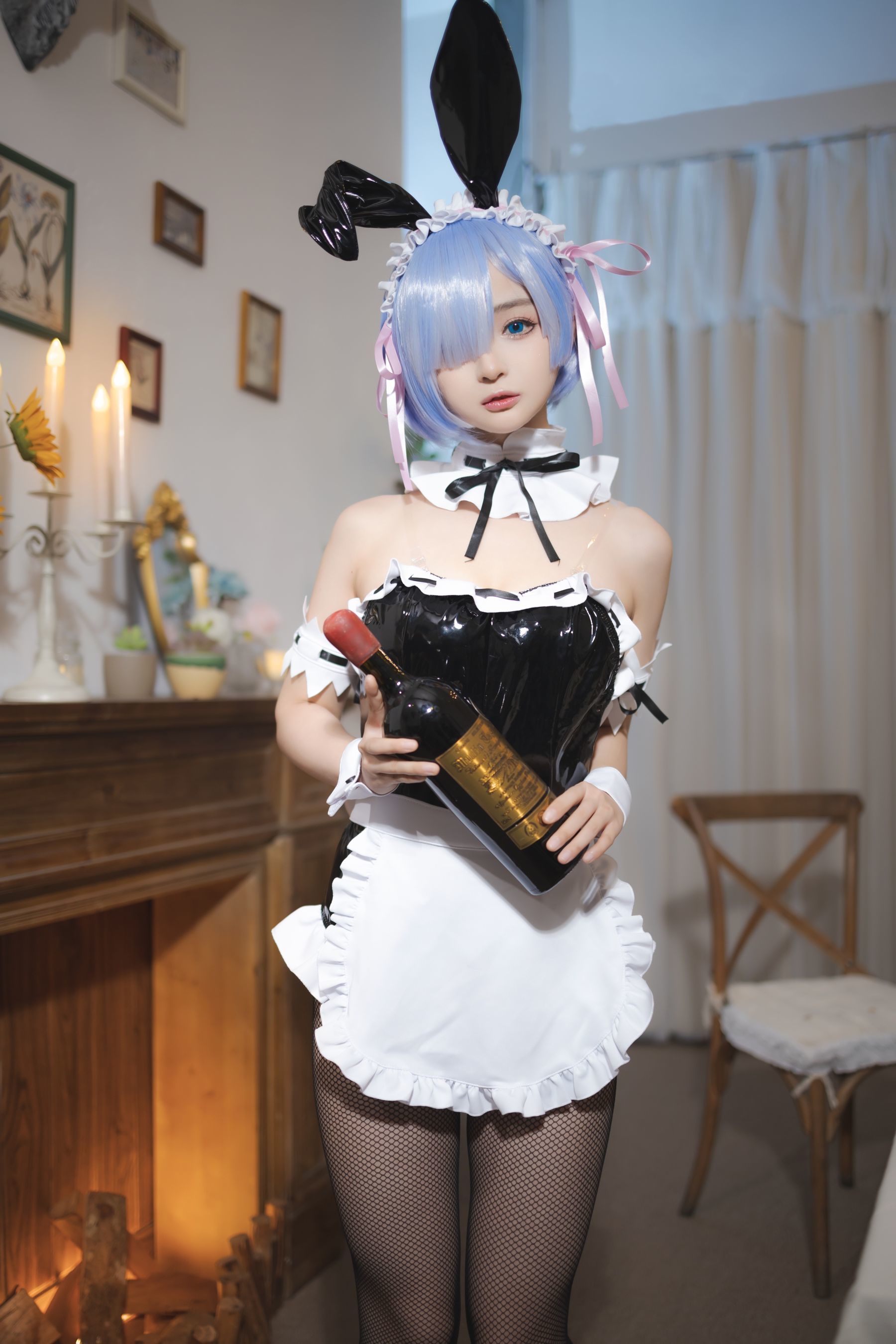 [网红COSER] 桜井宁宁 - 蕾姆兔女郎