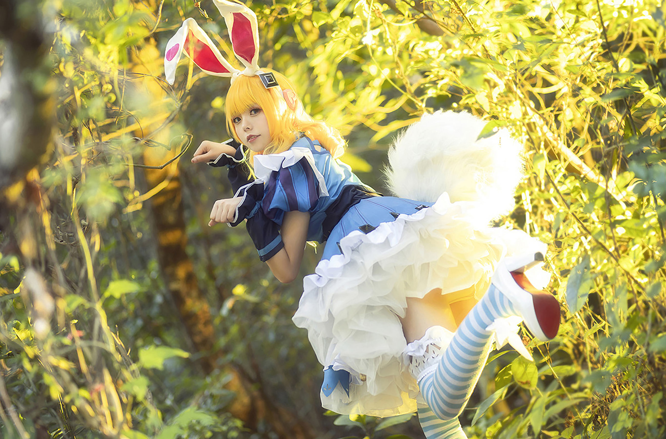 [网红COSER] 萌系小野妹子w - 来和妲己玩耍吧