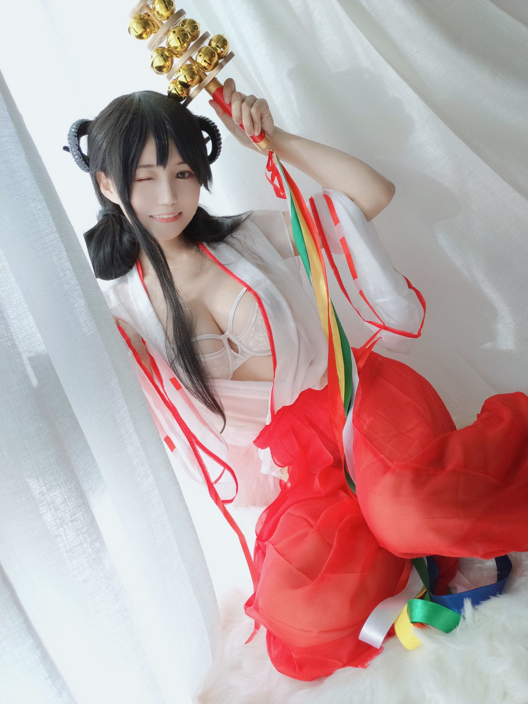 [网红COSER] 动漫博主小仓千代w - 巫女