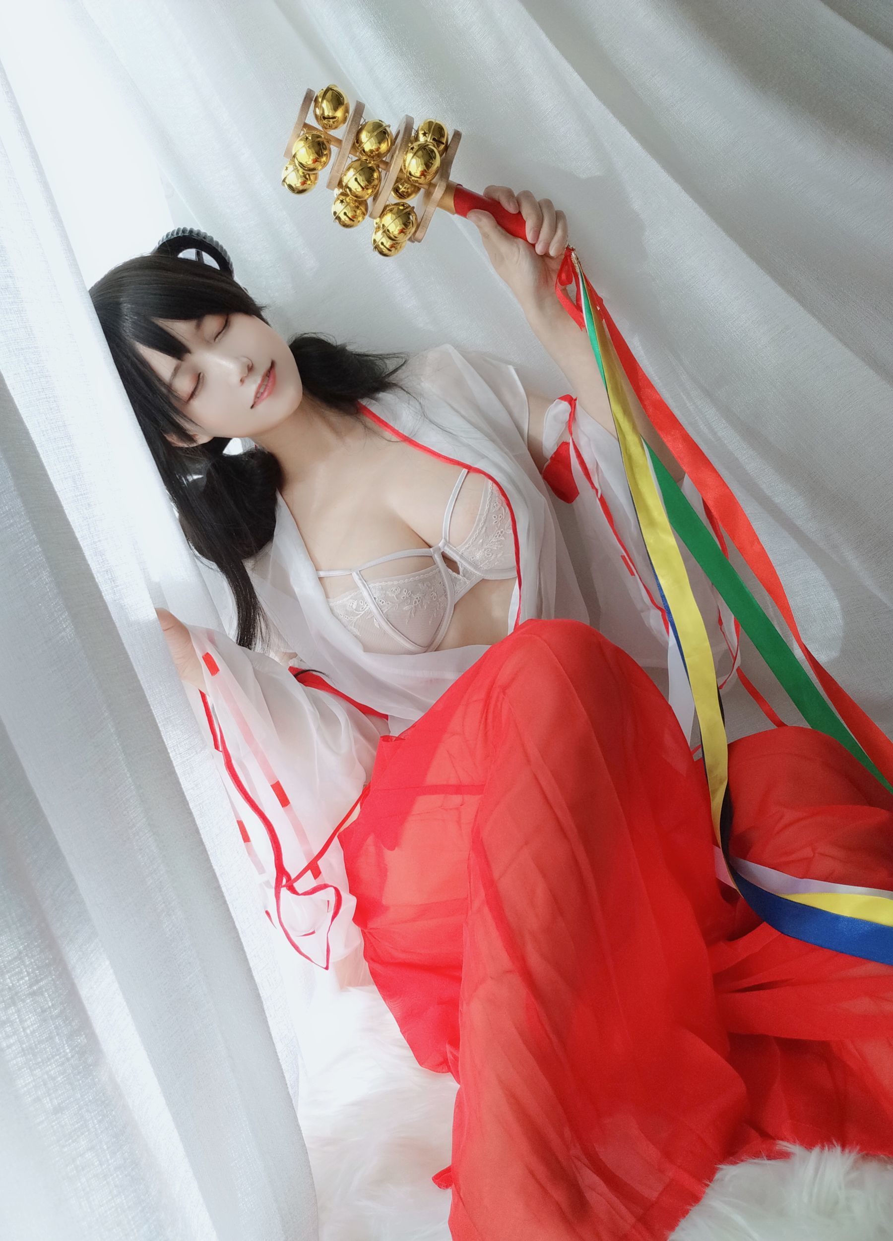 [网红COSER] 动漫博主小仓千代w - 巫女