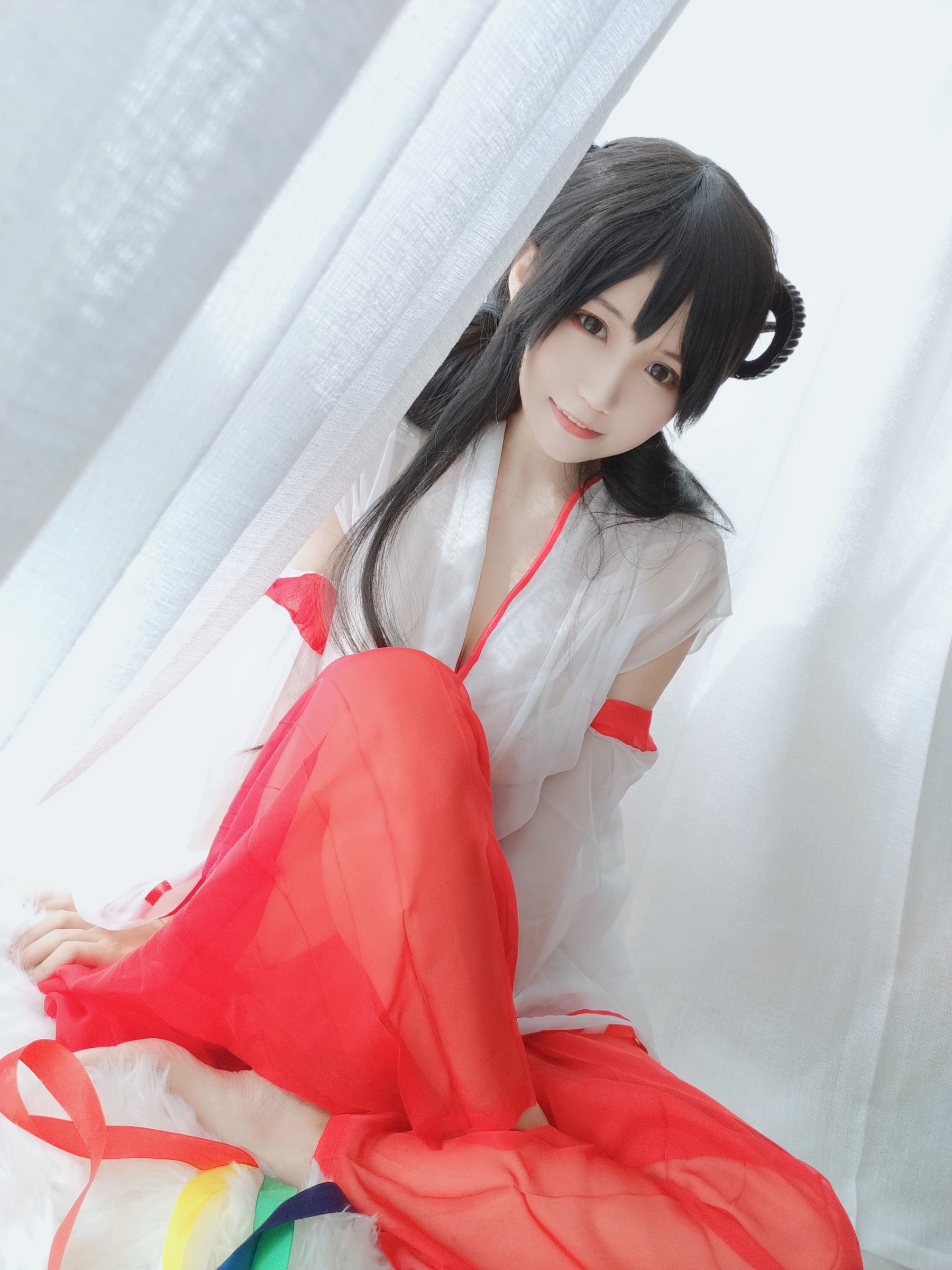 [网红COSER] 动漫博主小仓千代w - 巫女