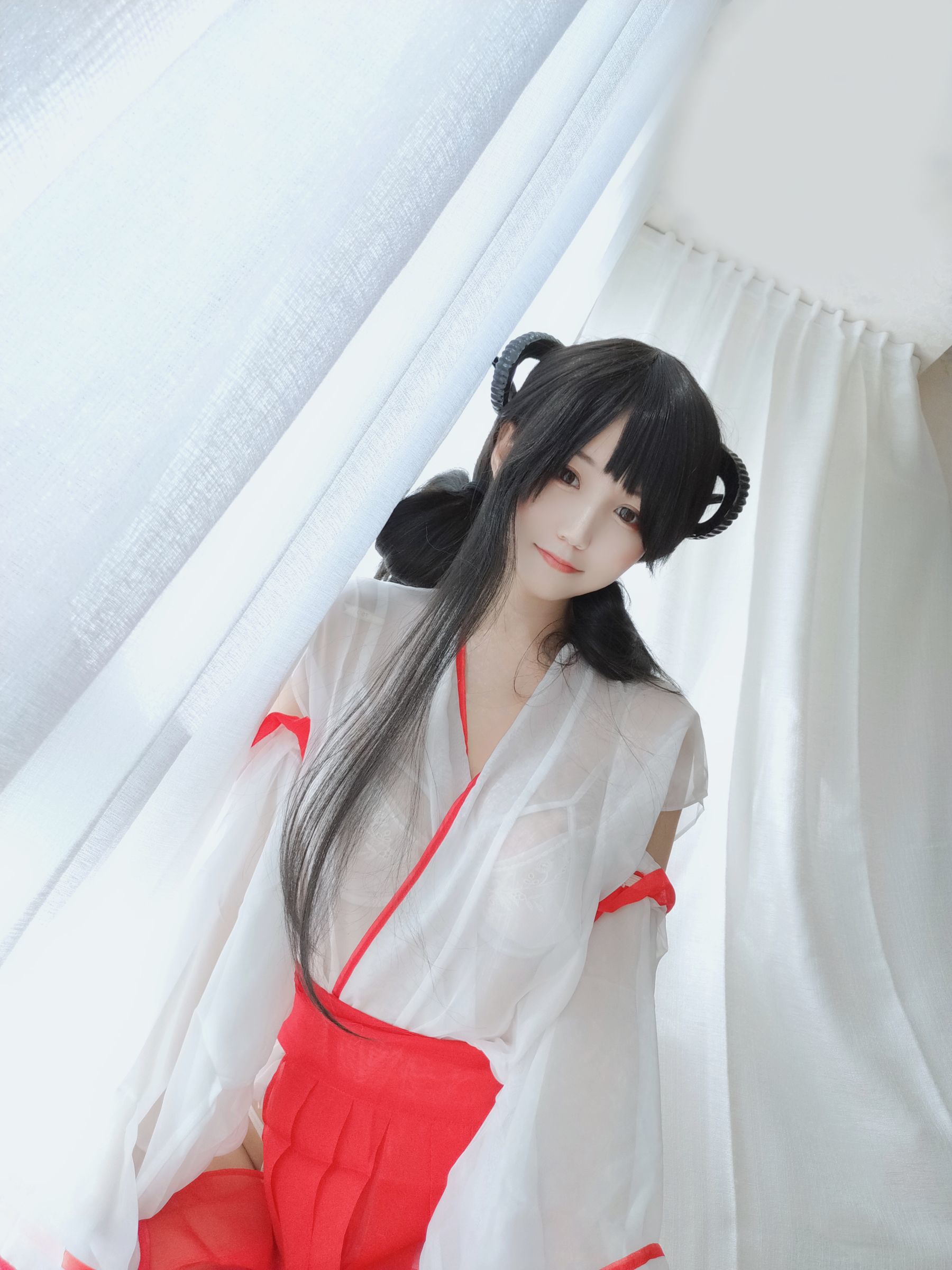 [网红COSER] 动漫博主小仓千代w - 巫女