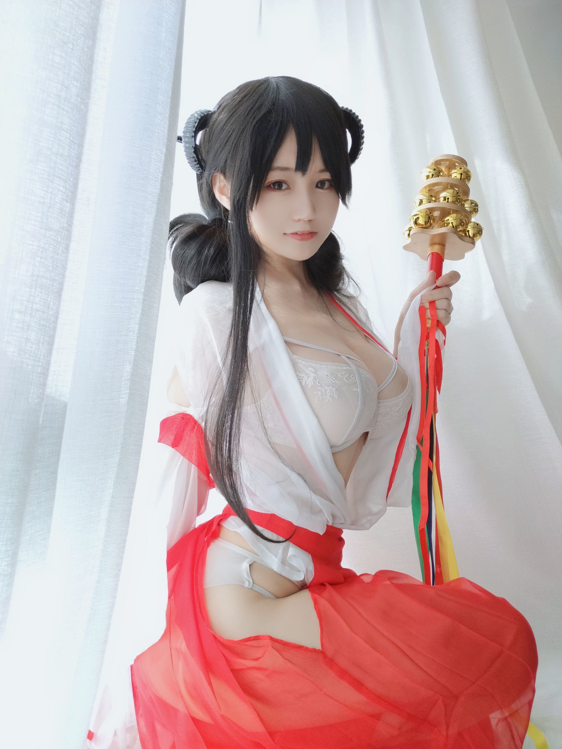 [网红COSER] 动漫博主小仓千代w - 巫女