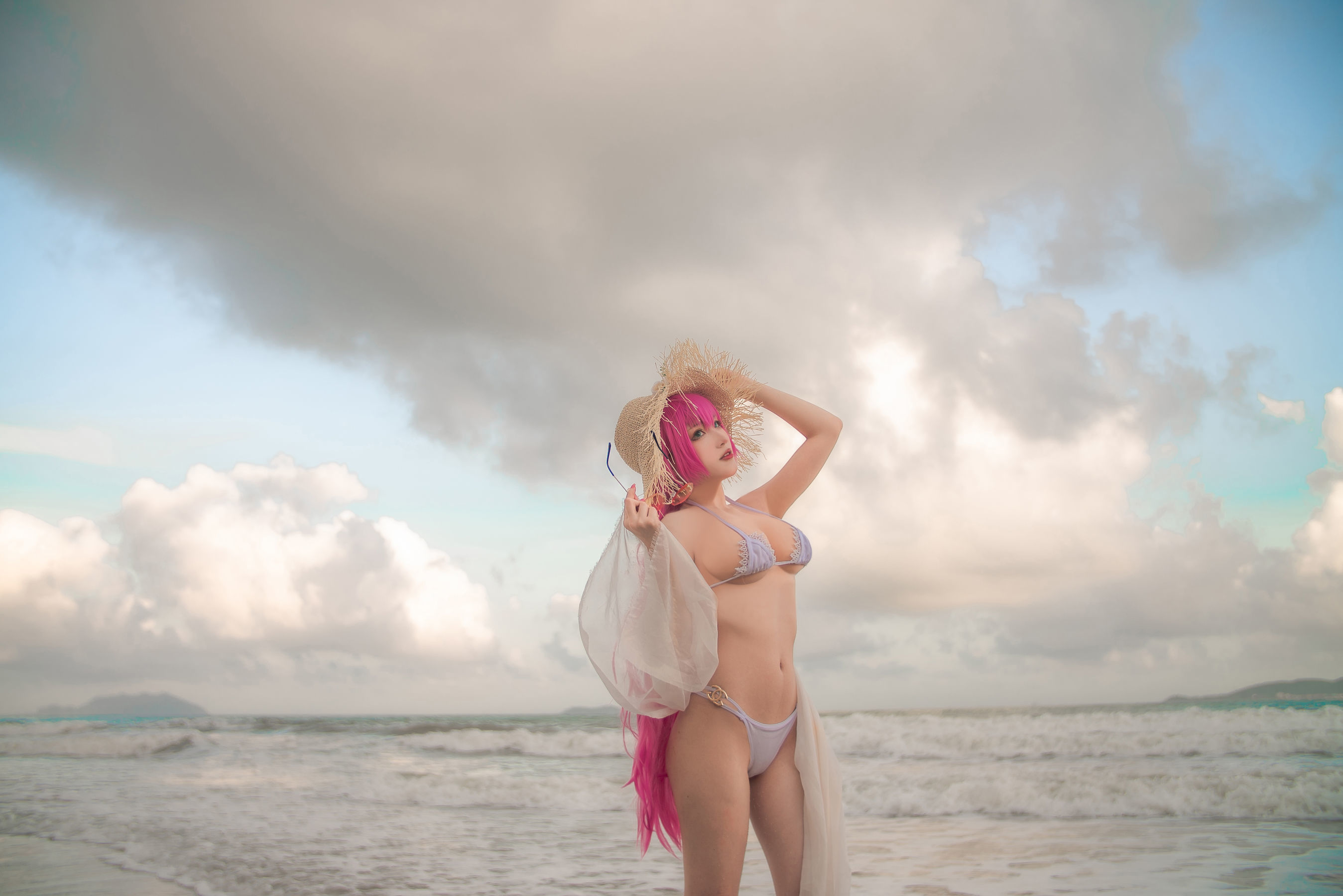 [网红COSER] 起司块wii - 需库夫泳装
