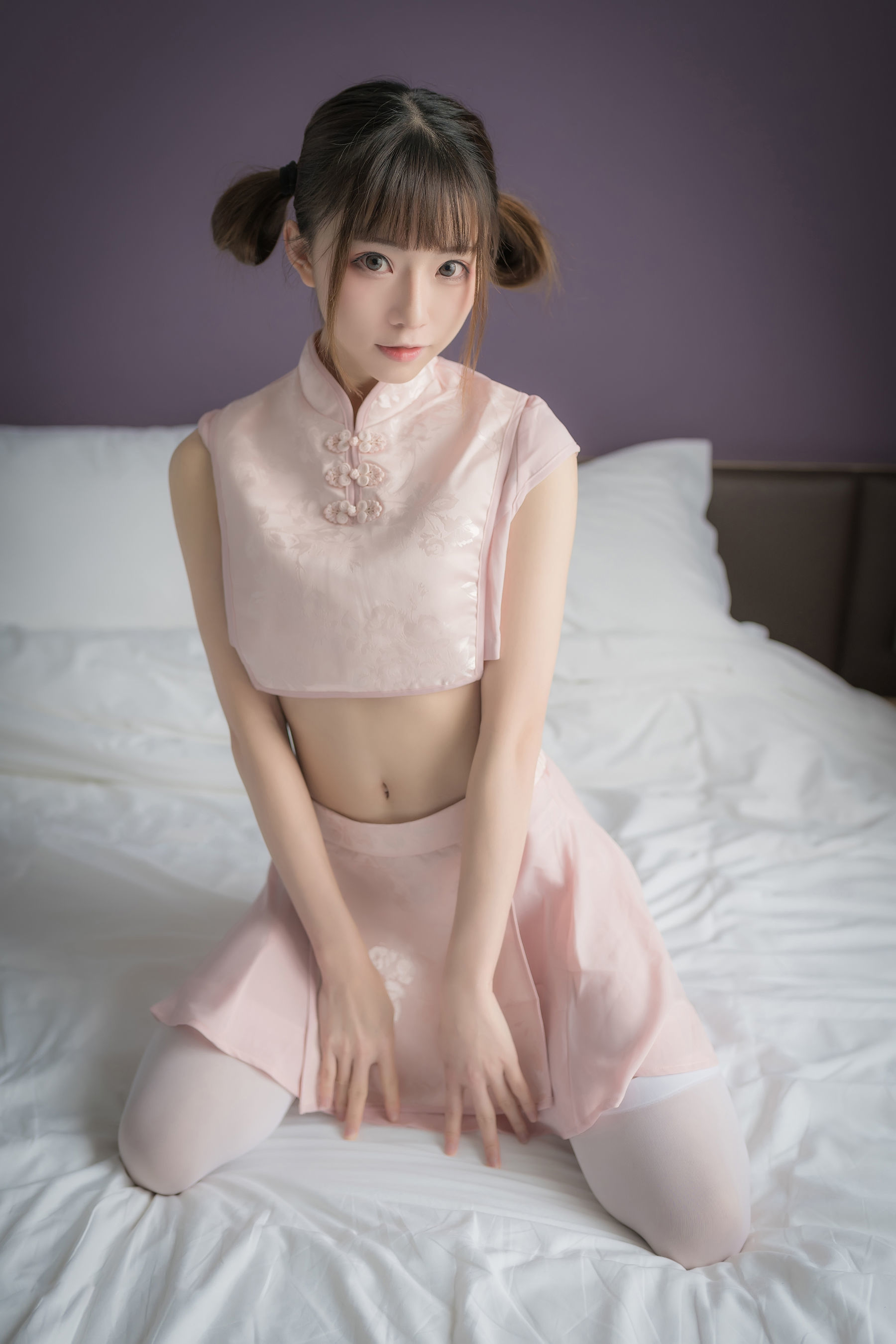 [网红COSER] 动漫博主Kitaro_绮太郎 - 粉色团子