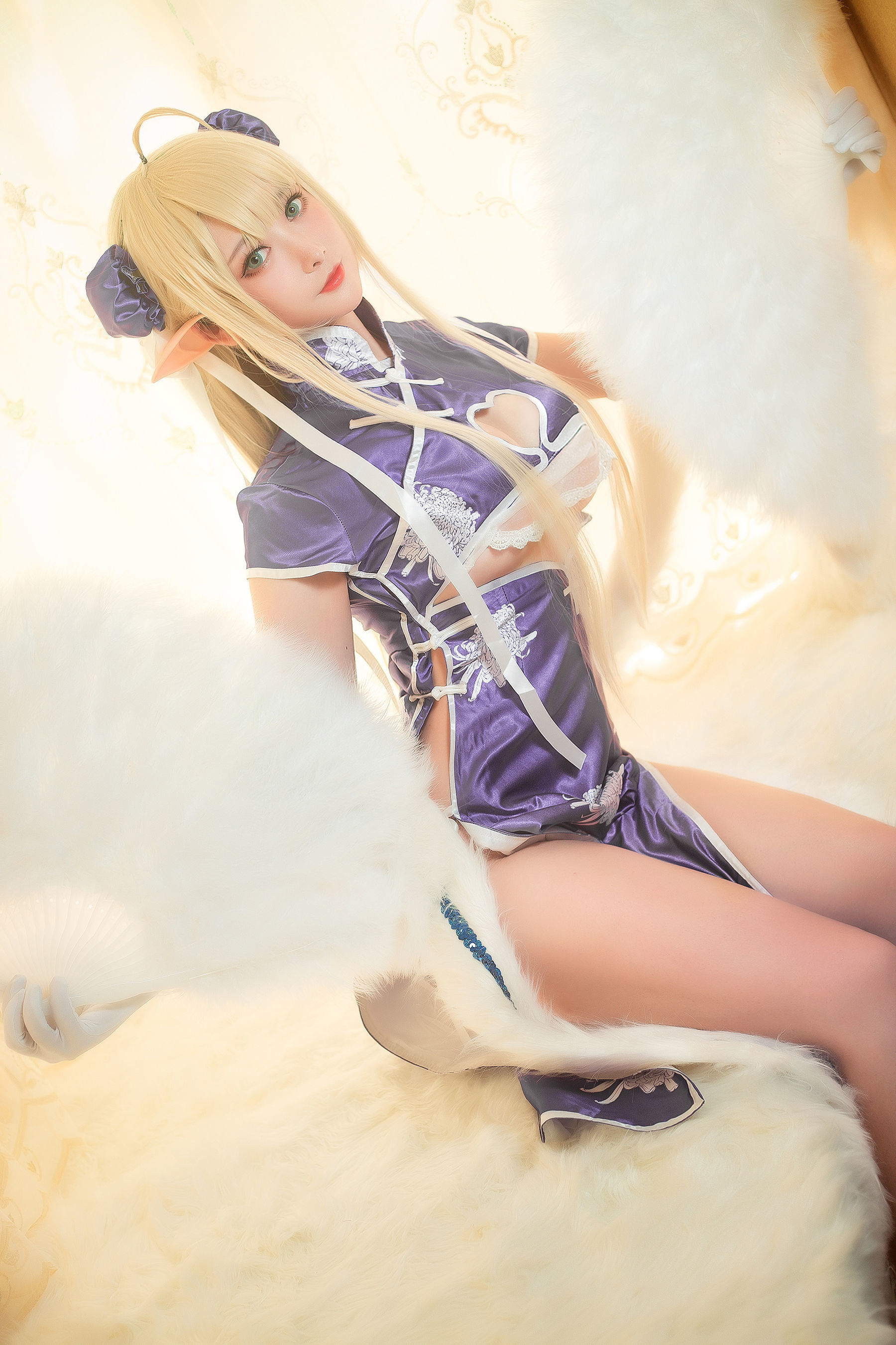 [网红COSER] 高颜值coser念念_D - 半人马旗袍