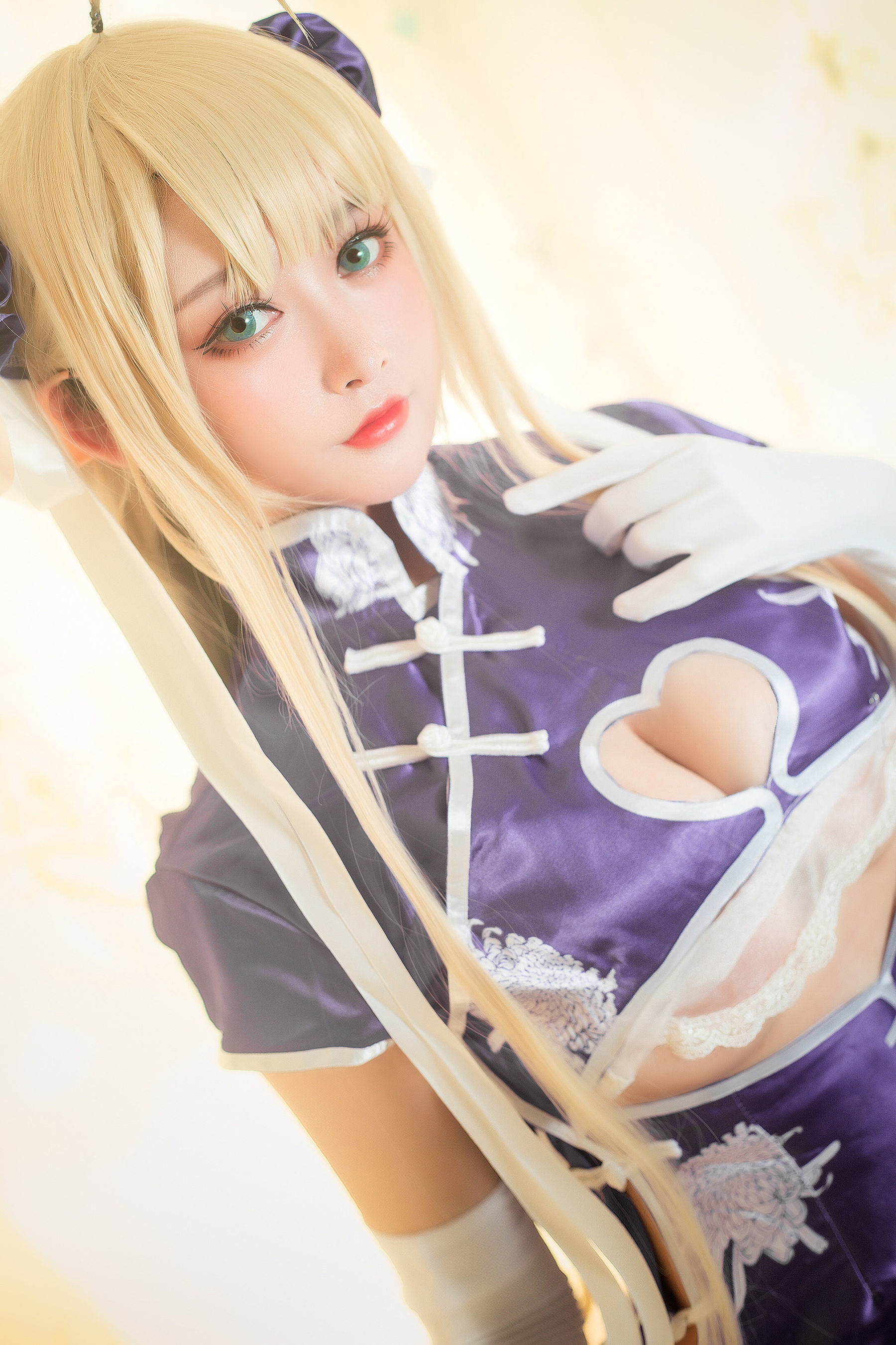 [网红COSER] 高颜值coser念念_D - 半人马旗袍