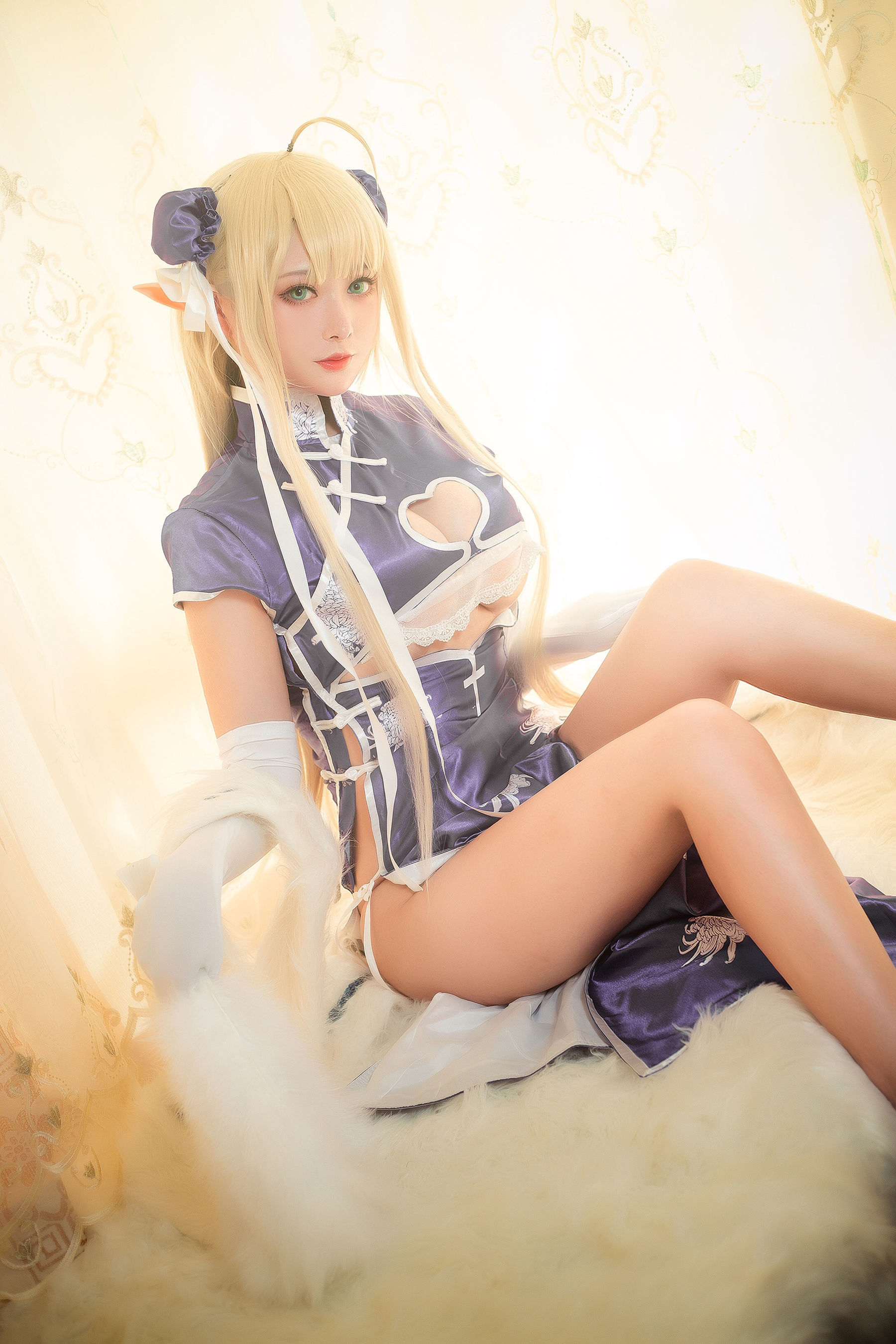 [网红COSER] 高颜值coser念念_D - 半人马旗袍