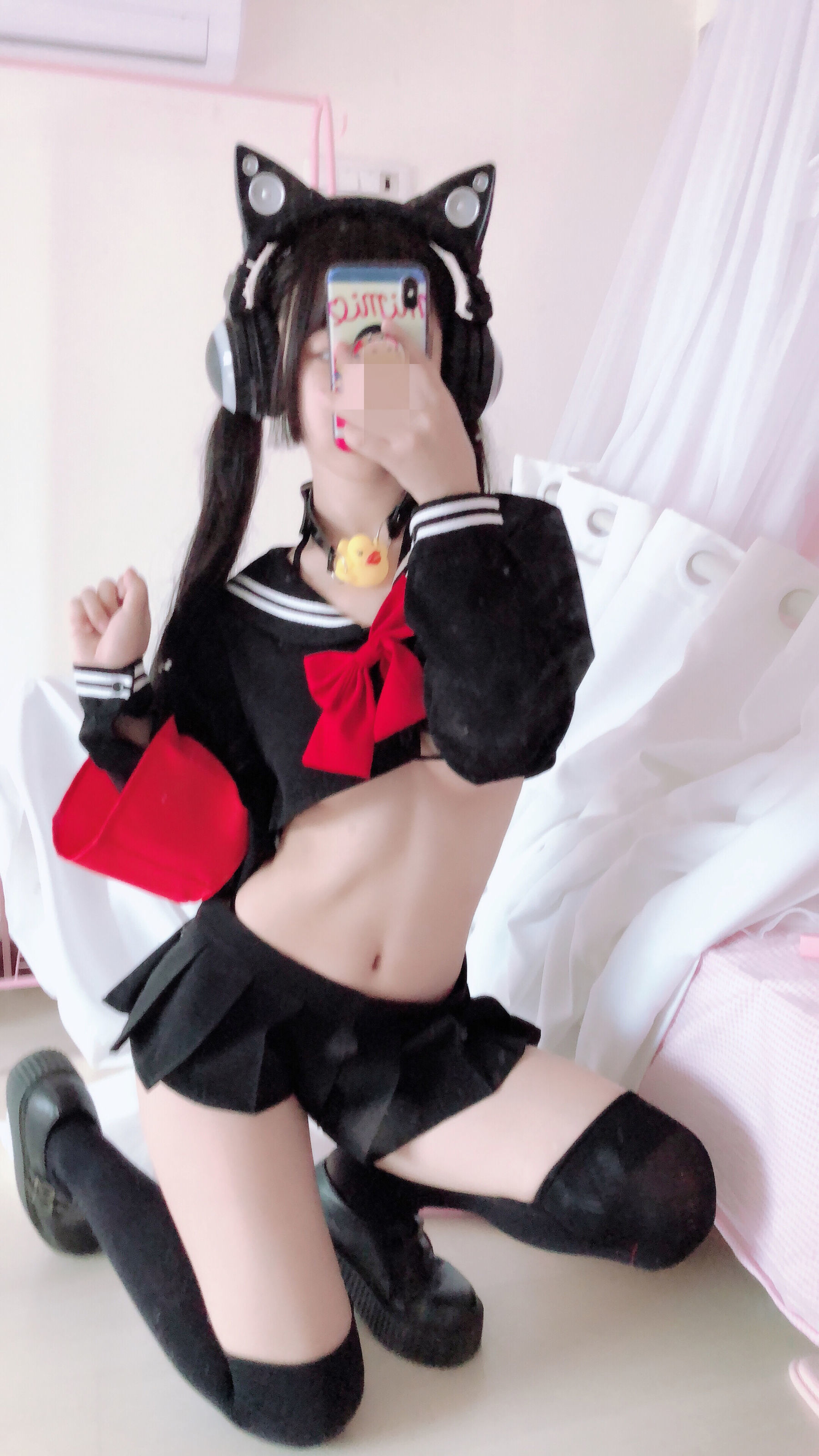 [网红COSER] 桜井宁宁 - 半乳制服