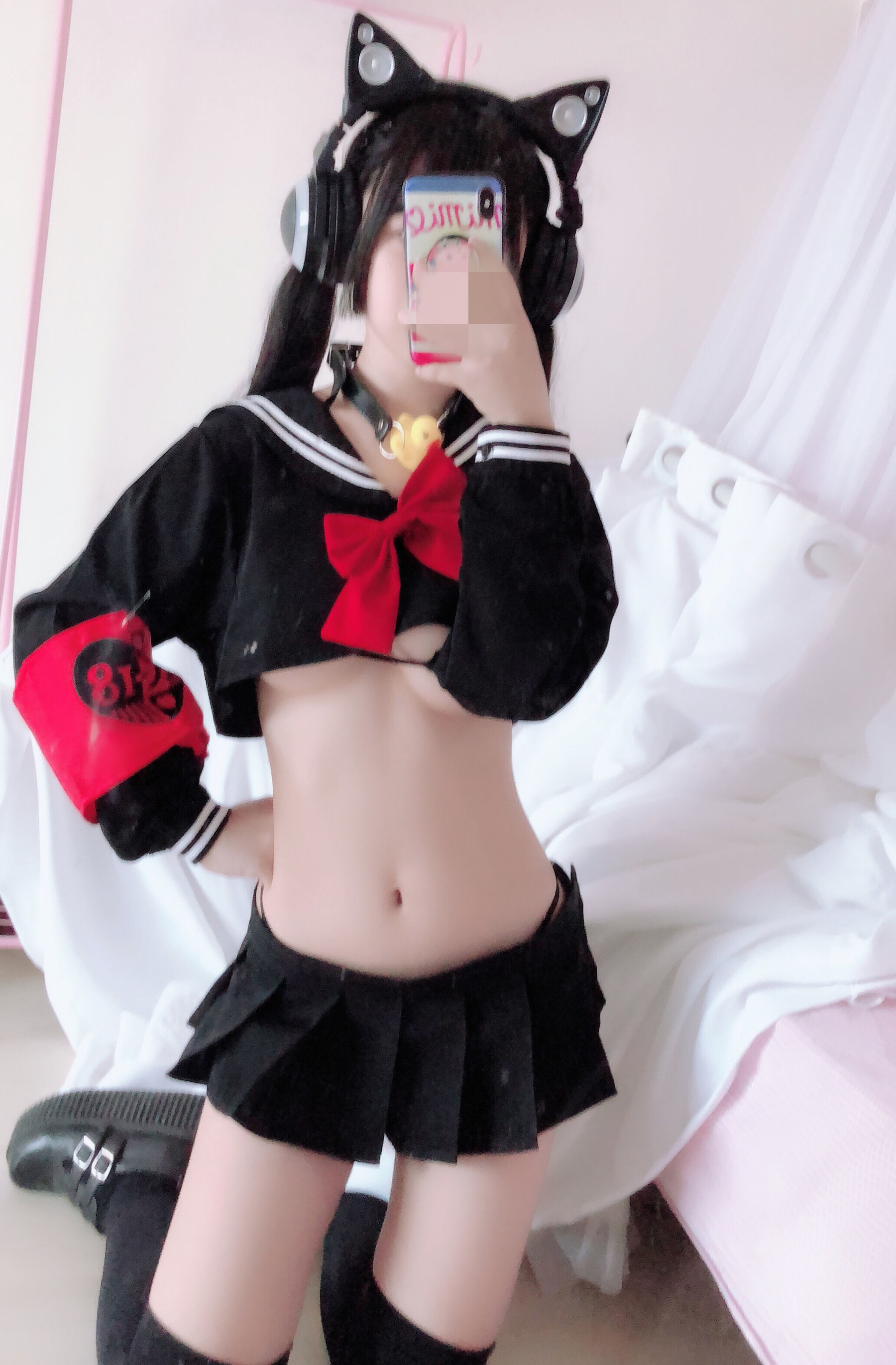 [网红COSER] 桜井宁宁 - 半乳制服