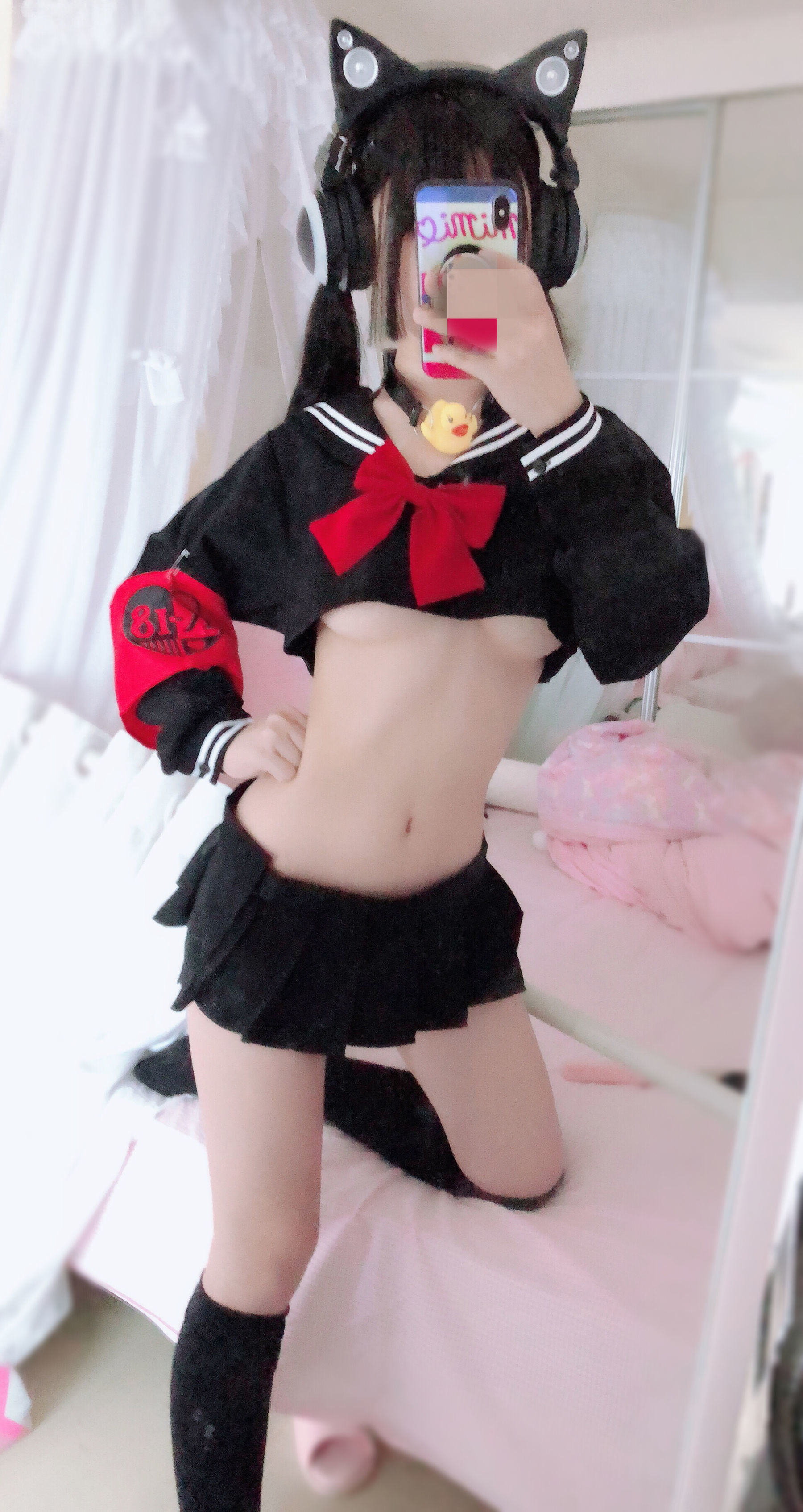 [网红COSER] 桜井宁宁 - 半乳制服