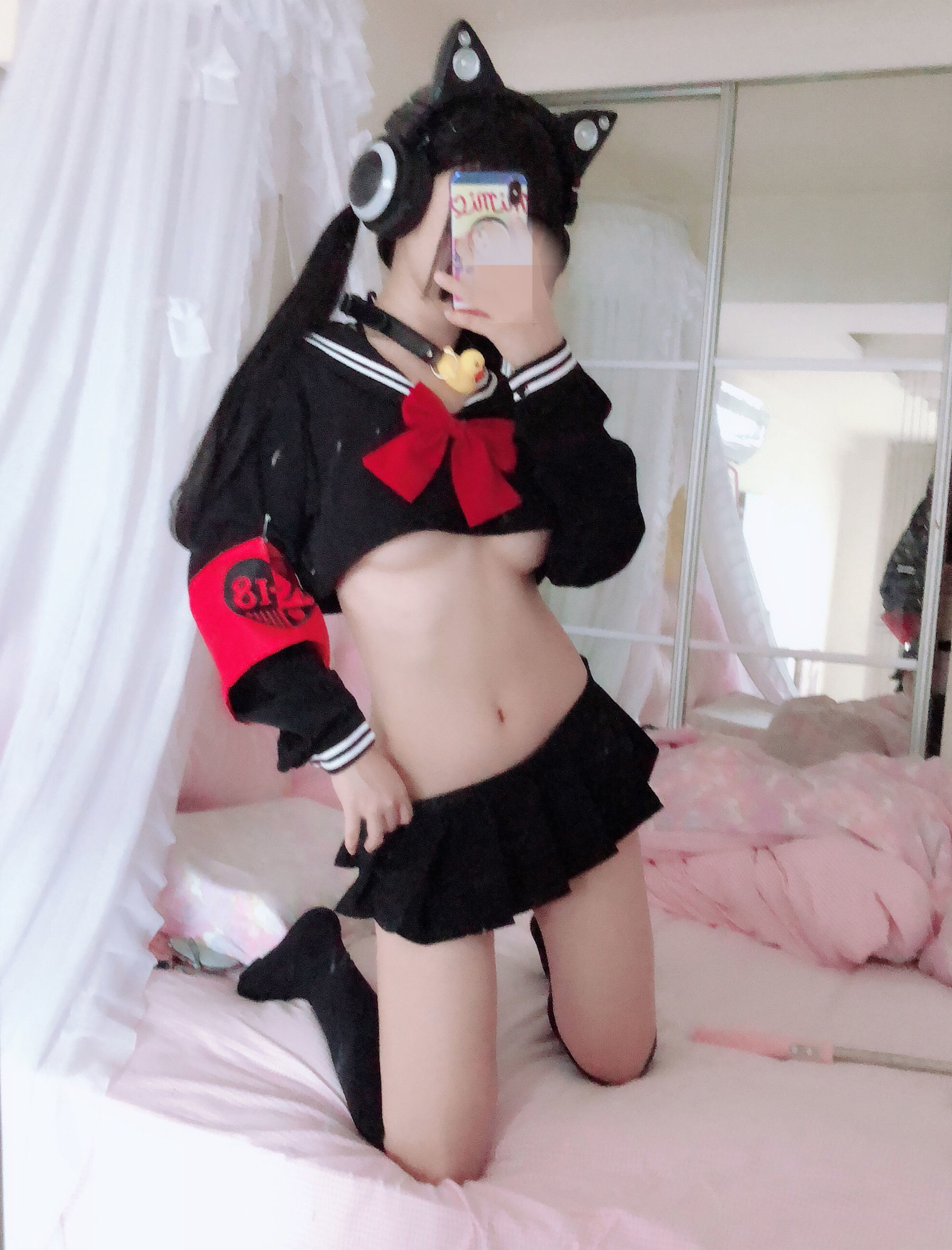 [网红COSER] 桜井宁宁 - 半乳制服