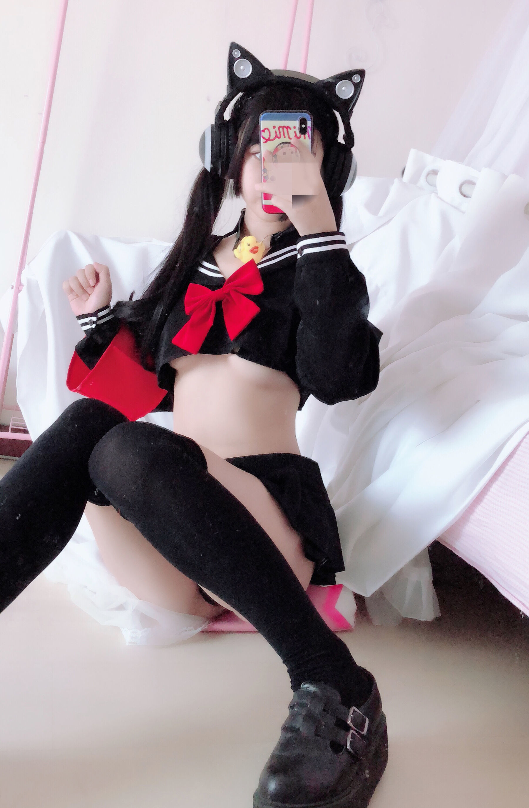 [网红COSER] 桜井宁宁 - 半乳制服