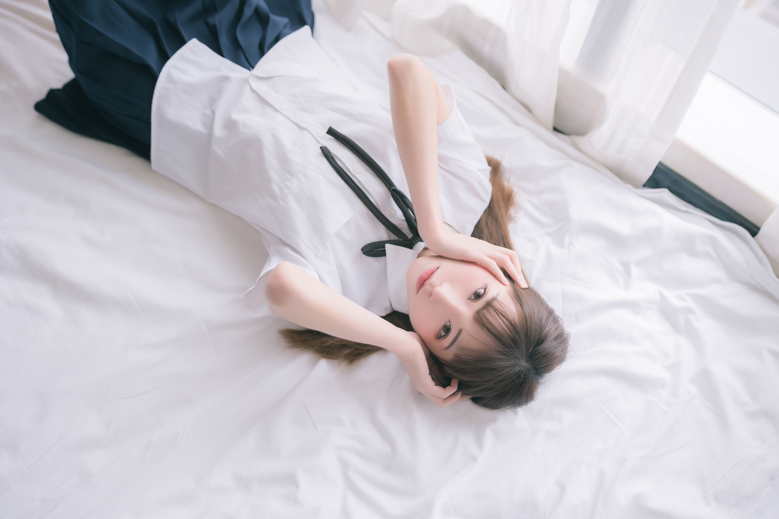 [网红COSER] 动漫博主Kitaro_绮太郎 - JK小姐姐