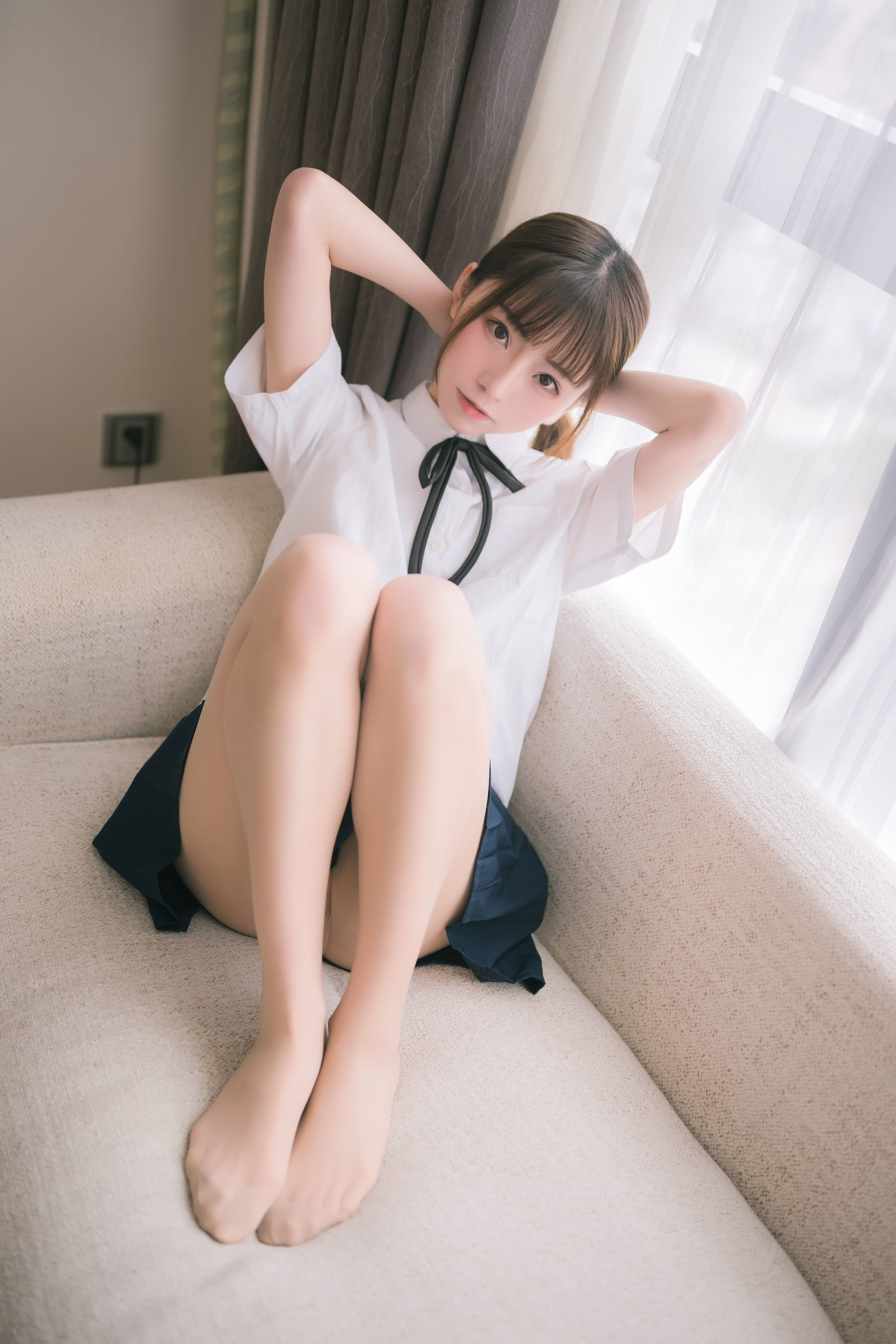 [网红COSER] 动漫博主Kitaro_绮太郎 - JK小姐姐