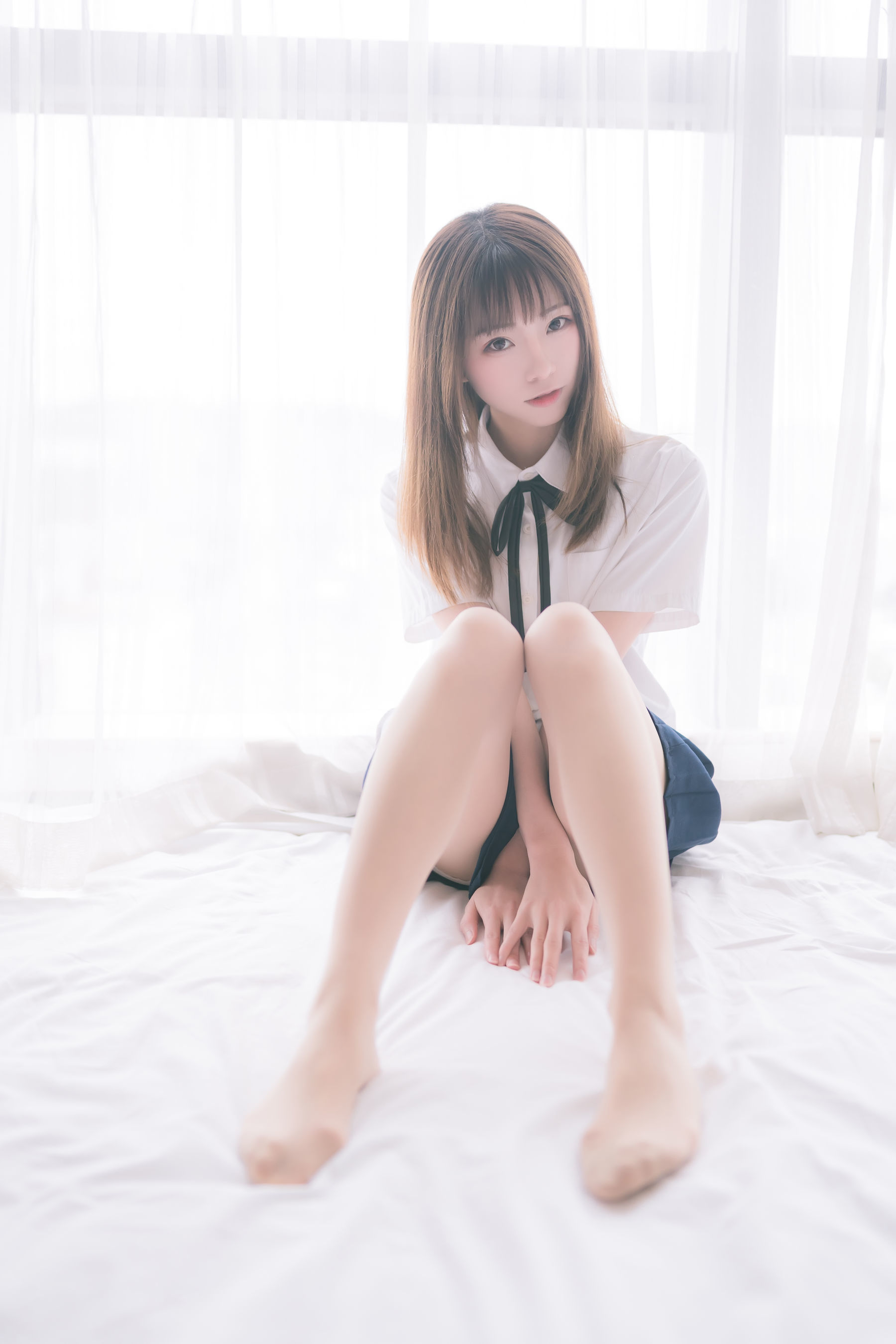 [网红COSER] 动漫博主Kitaro_绮太郎 - JK小姐姐