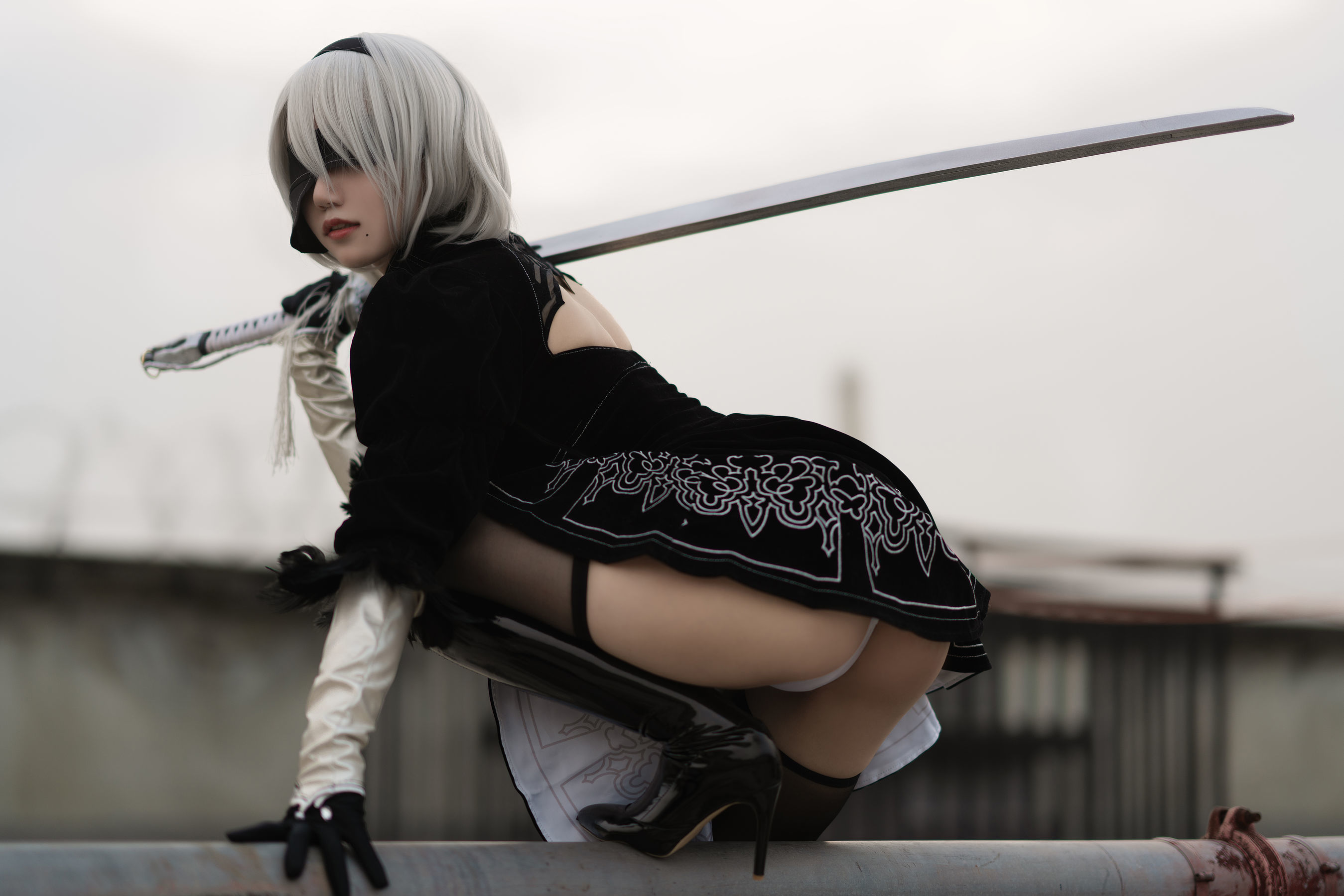 [网红COSER] 动漫博主小仓千代w - 舰长 2B原皮