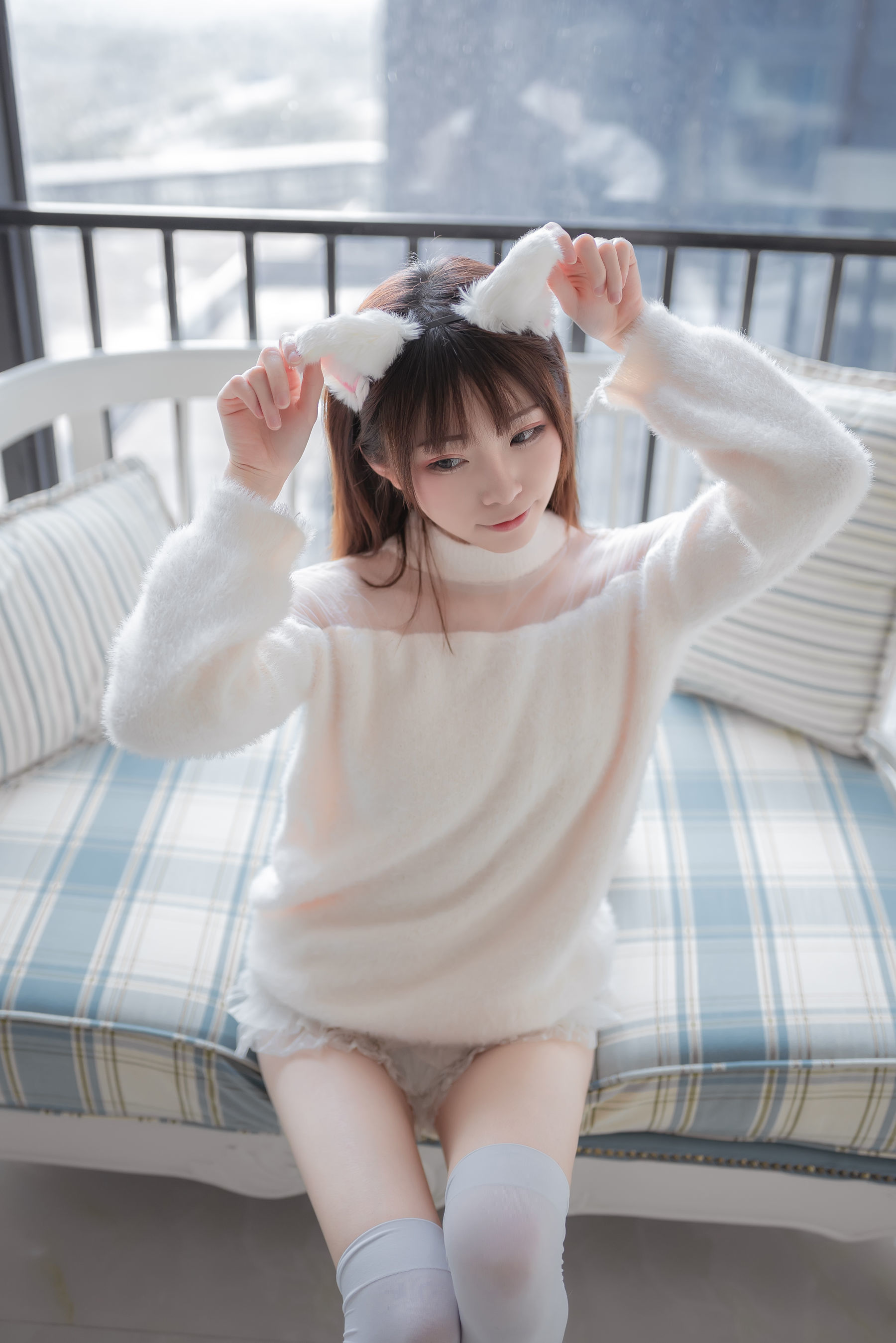 [网红COSER] 动漫博主Kitaro_绮太郎 - 白喵女友