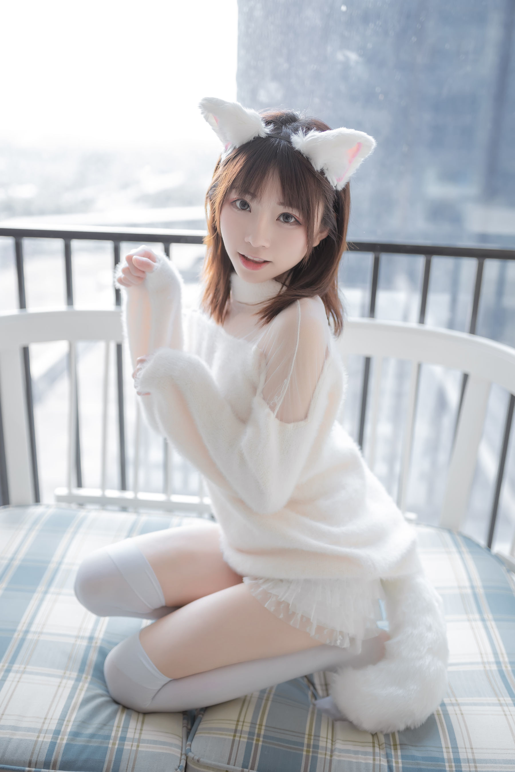 [网红COSER] 动漫博主Kitaro_绮太郎 - 白喵女友