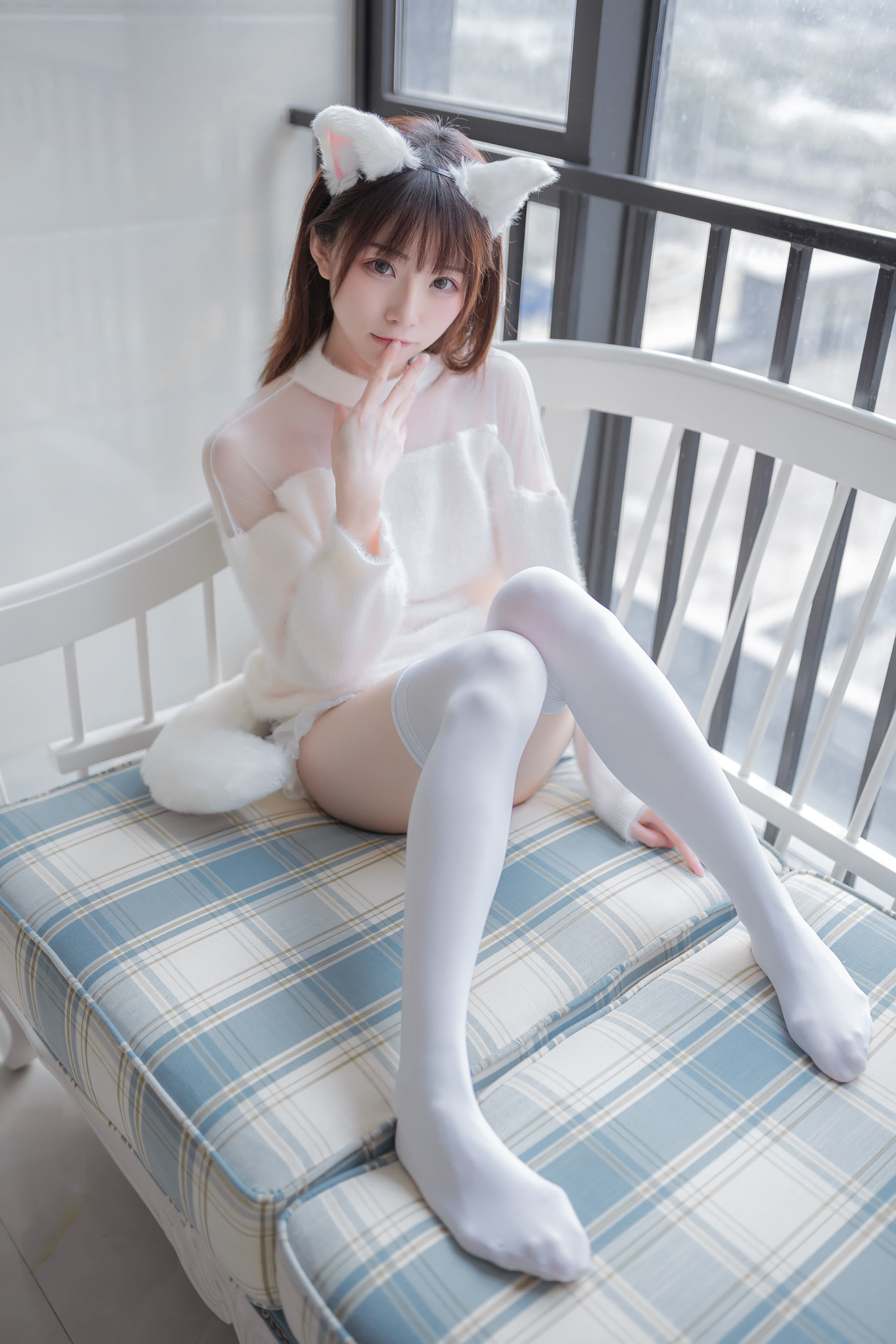 [网红COSER] 动漫博主Kitaro_绮太郎 - 白喵女友