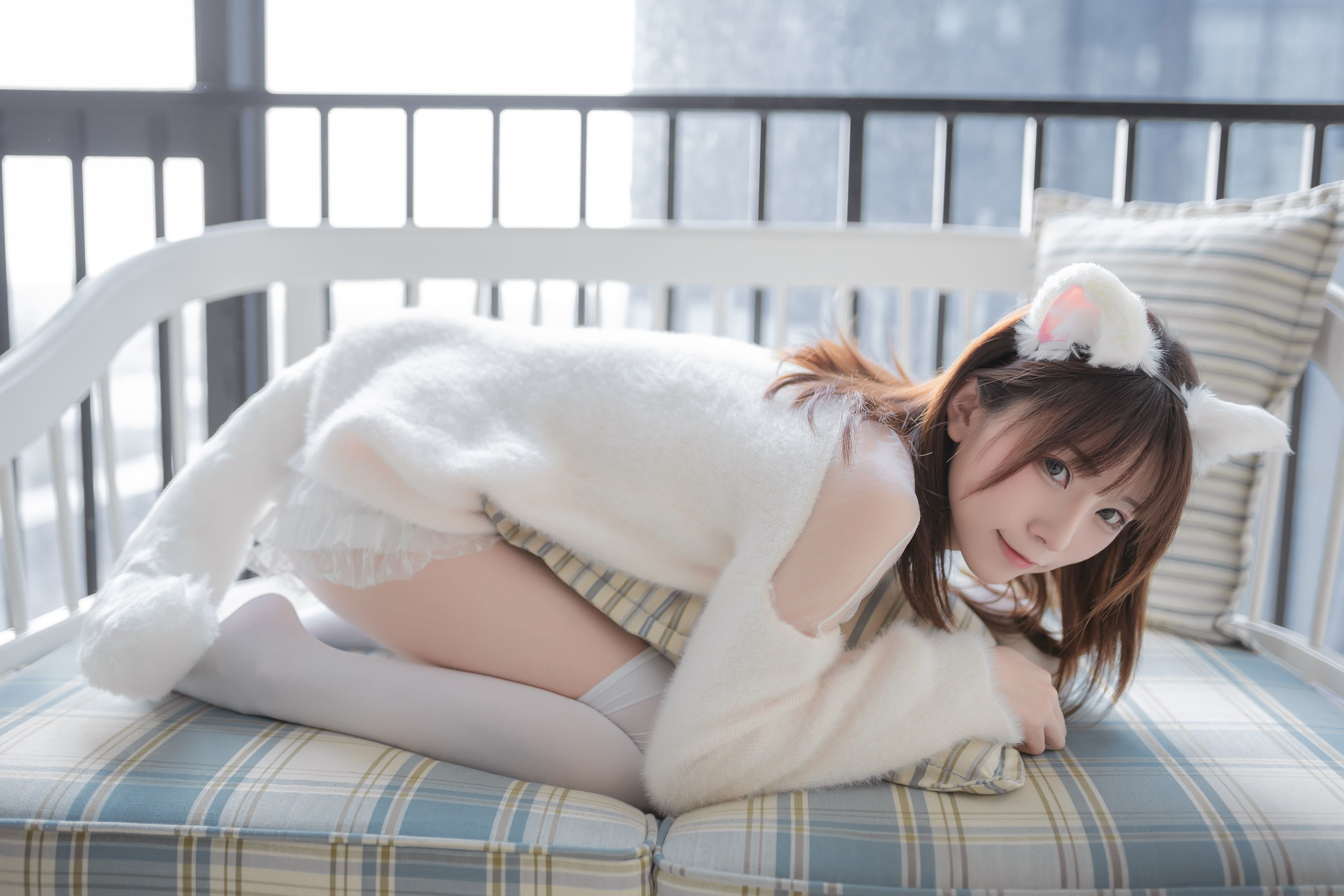 [网红COSER] 动漫博主Kitaro_绮太郎 - 白喵女友