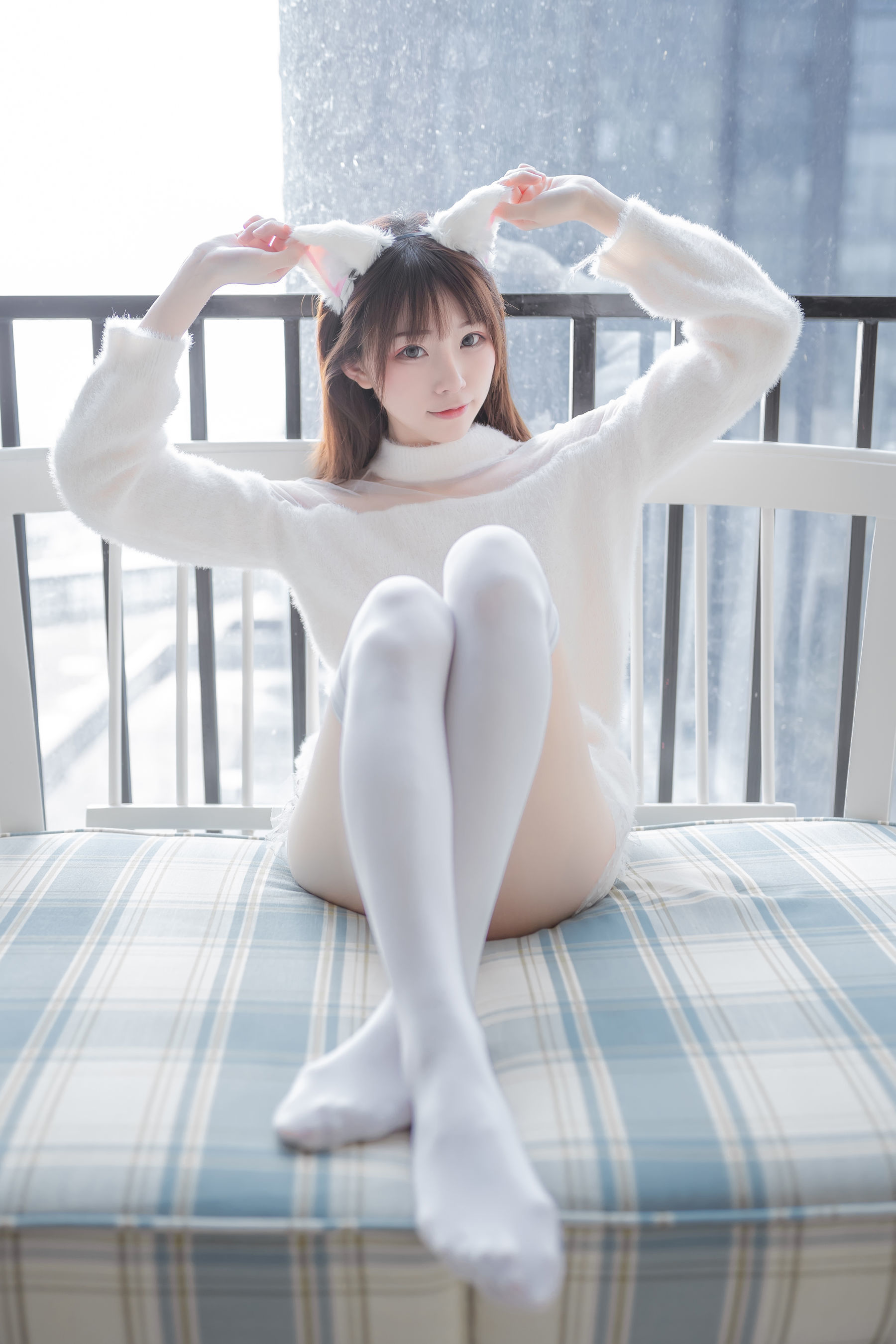[网红COSER] 动漫博主Kitaro_绮太郎 - 白喵女友