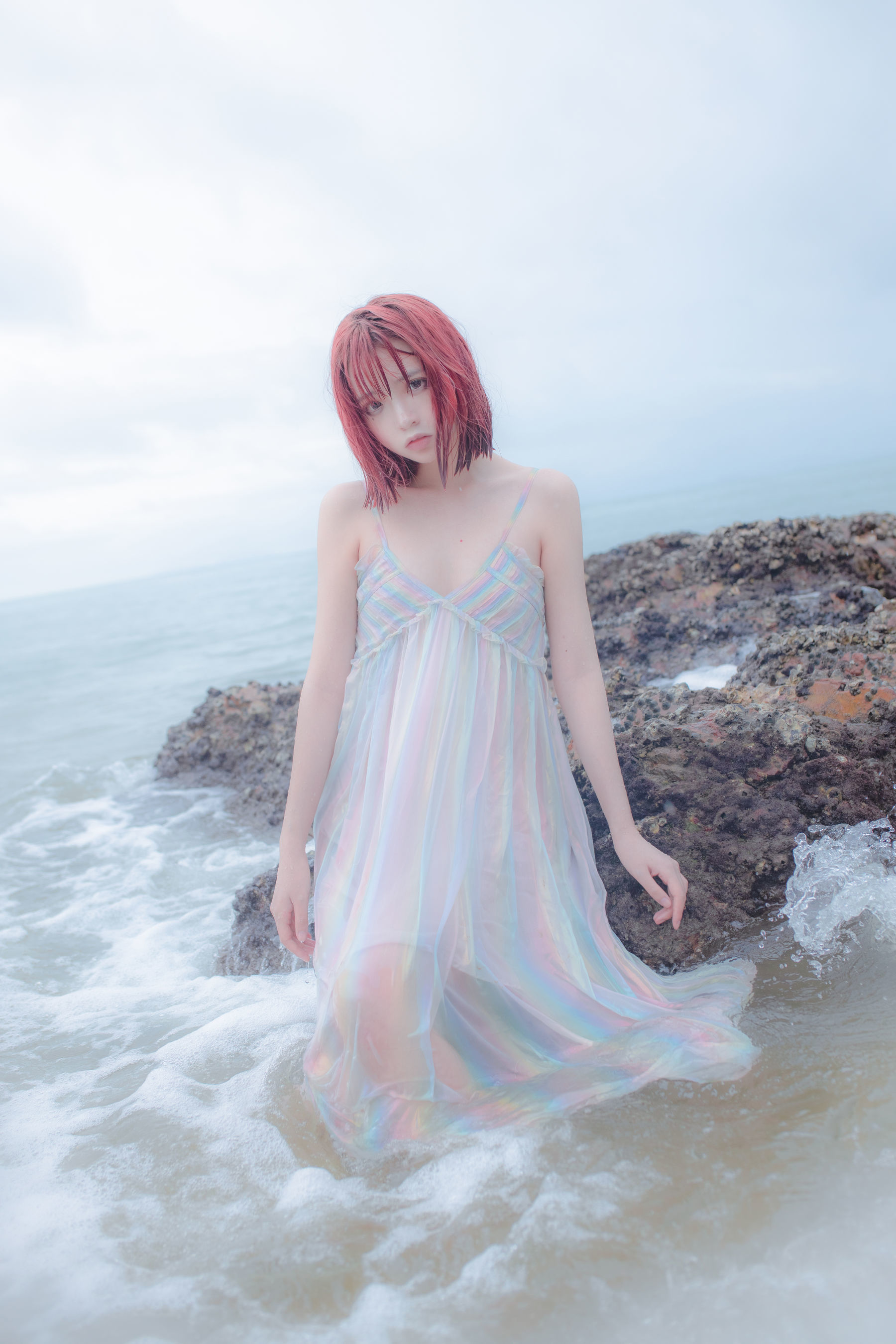 [网红COSER] 疯猫ss - 思绪之礁石人鱼
