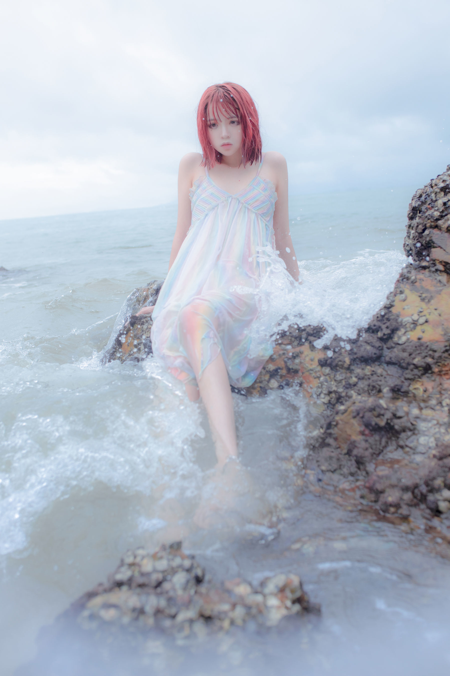 [网红COSER] 疯猫ss - 思绪之礁石人鱼