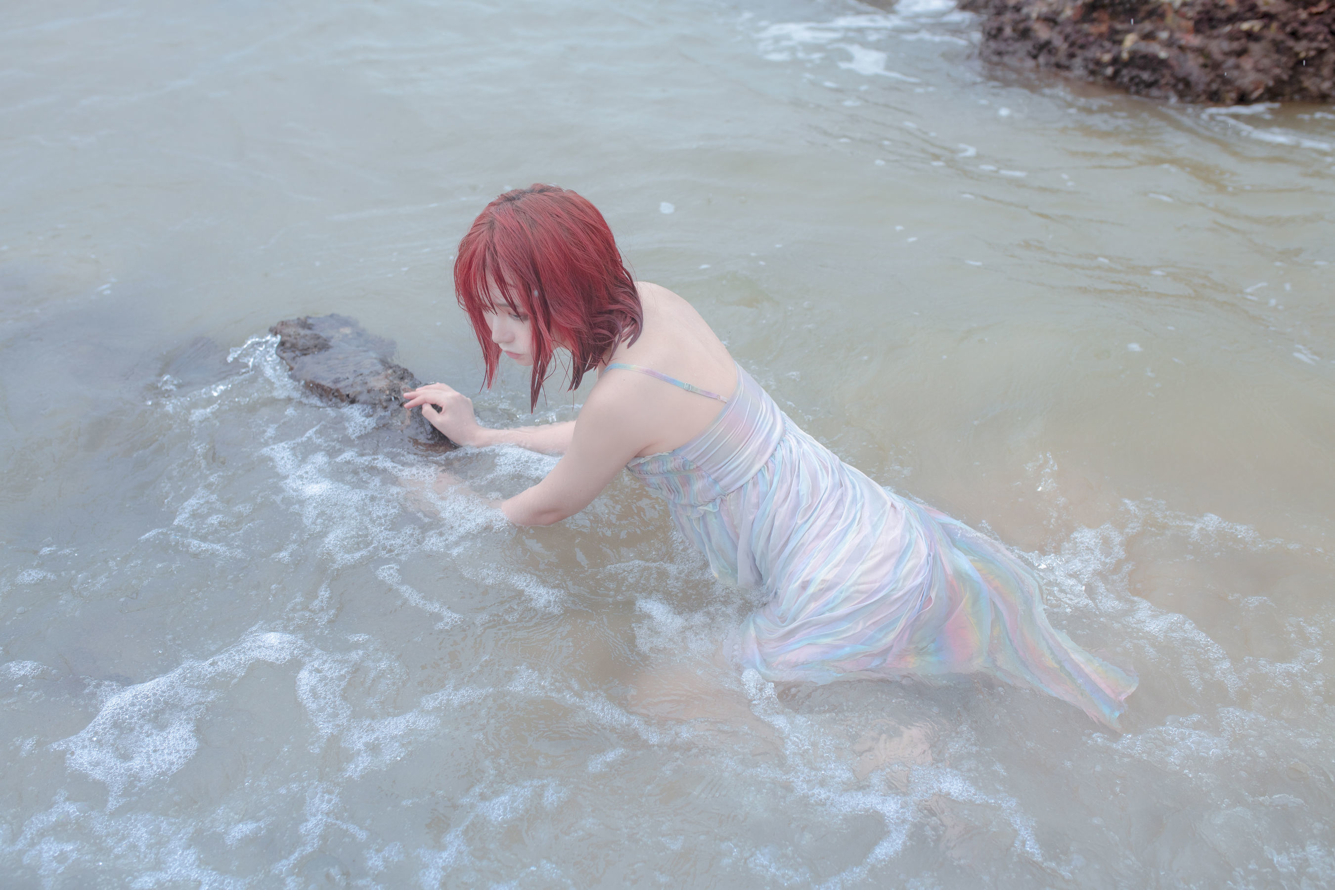 [网红COSER] 疯猫ss - 思绪之礁石人鱼