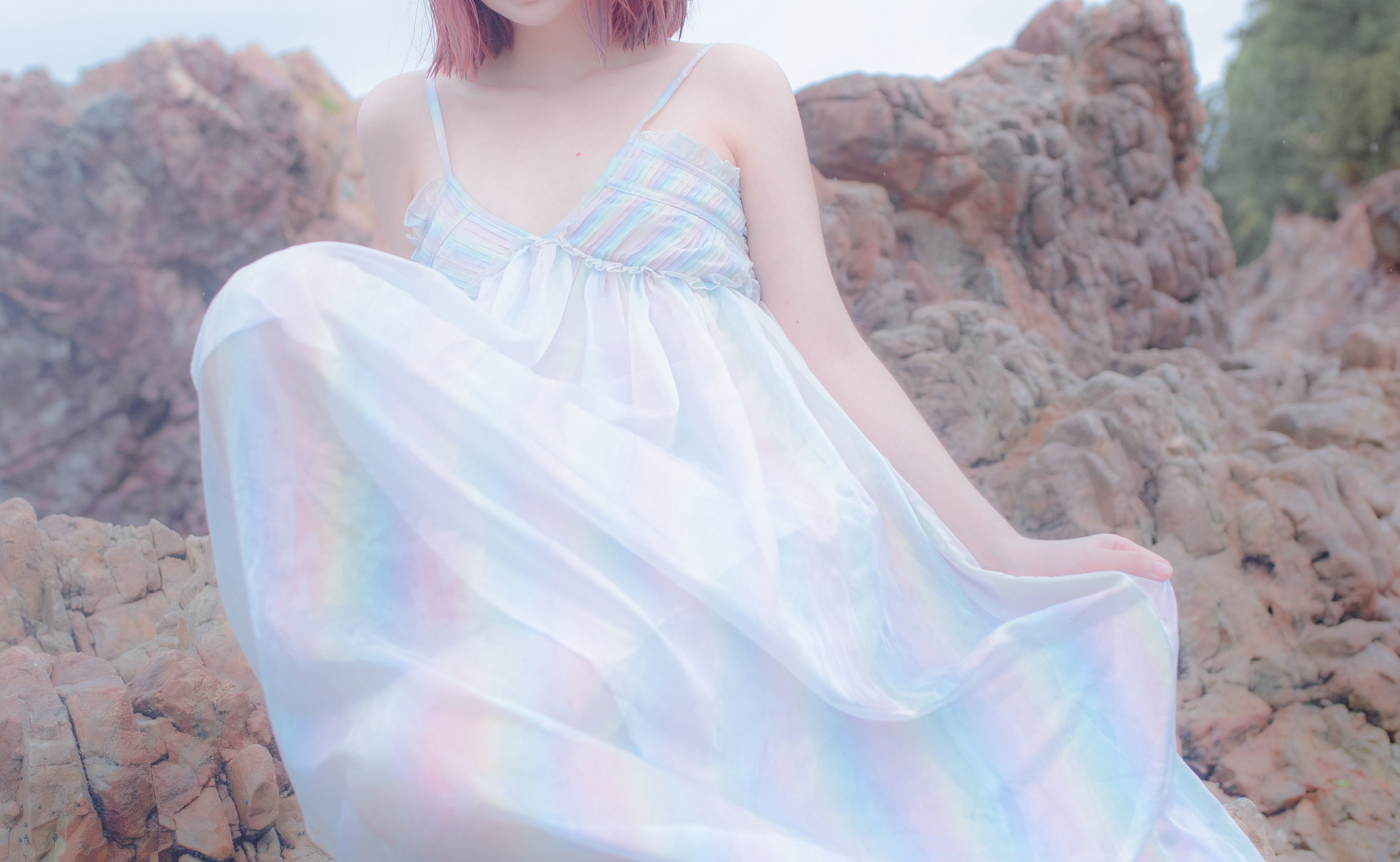 [网红COSER] 疯猫ss - 思绪之礁石人鱼