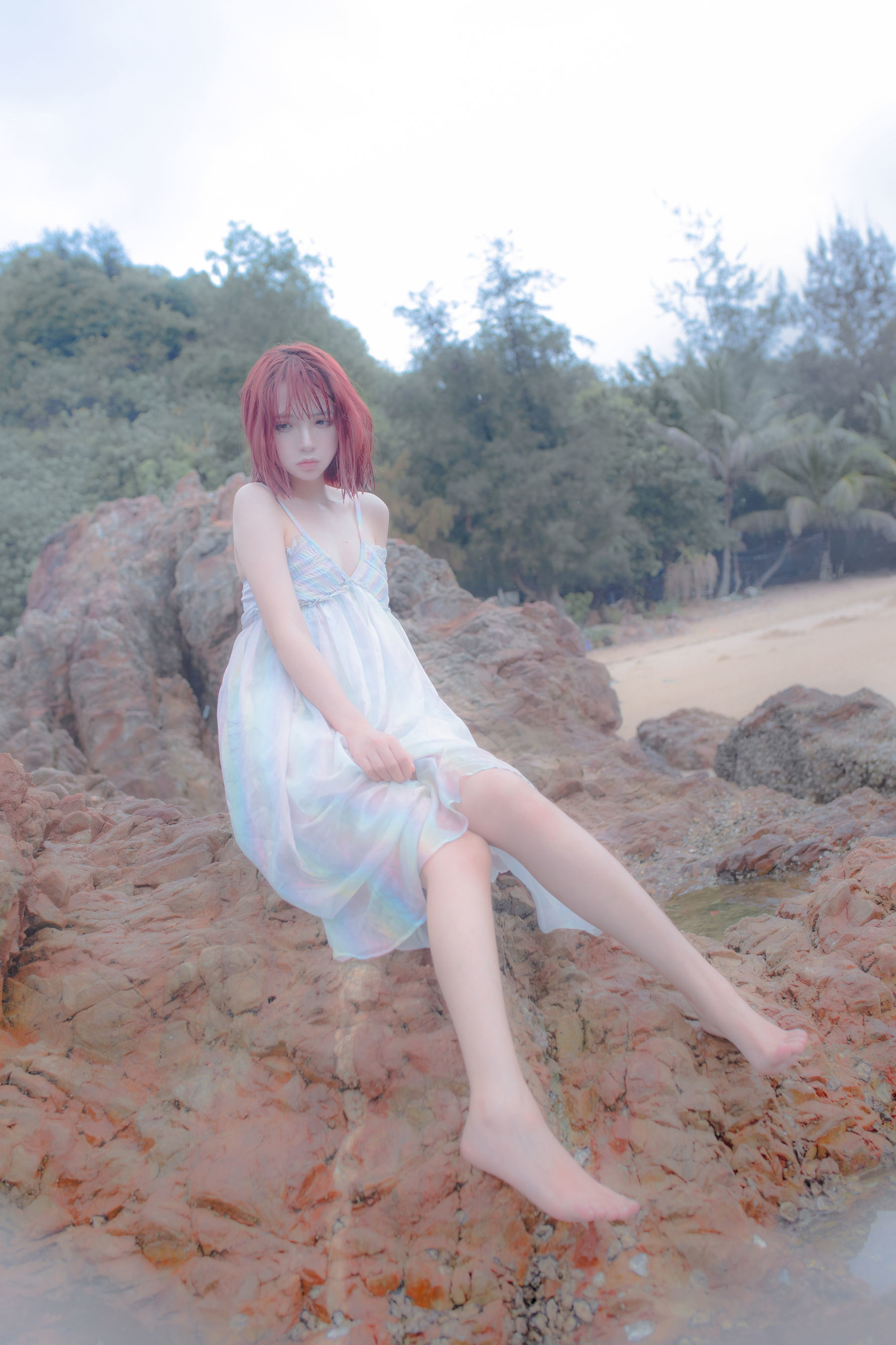 [网红COSER] 疯猫ss - 思绪之礁石人鱼