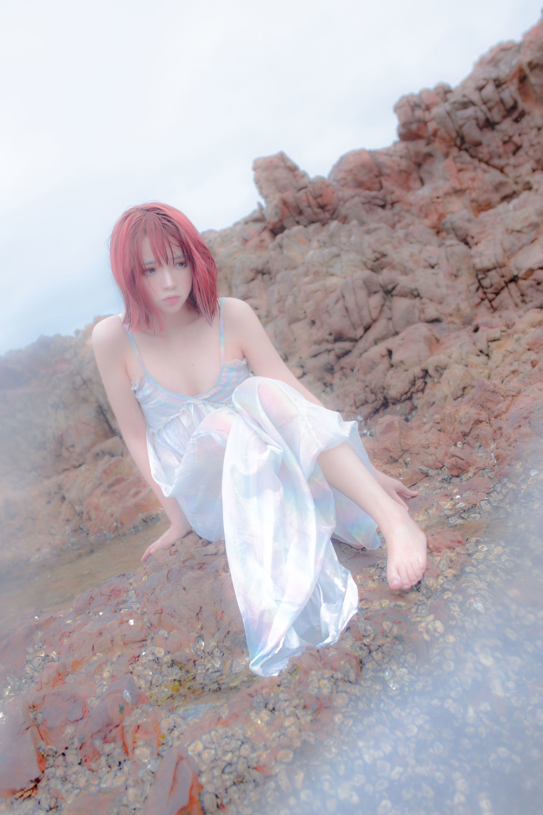 [网红COSER] 疯猫ss - 思绪之礁石人鱼